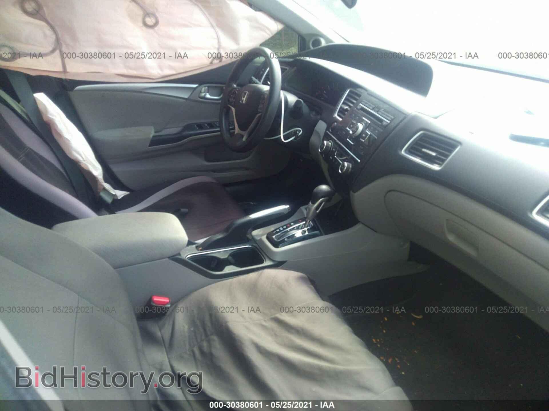 2013 HONDA CIVIC SDN - VIN: 19XFB2F85DE021615 - Фото 5