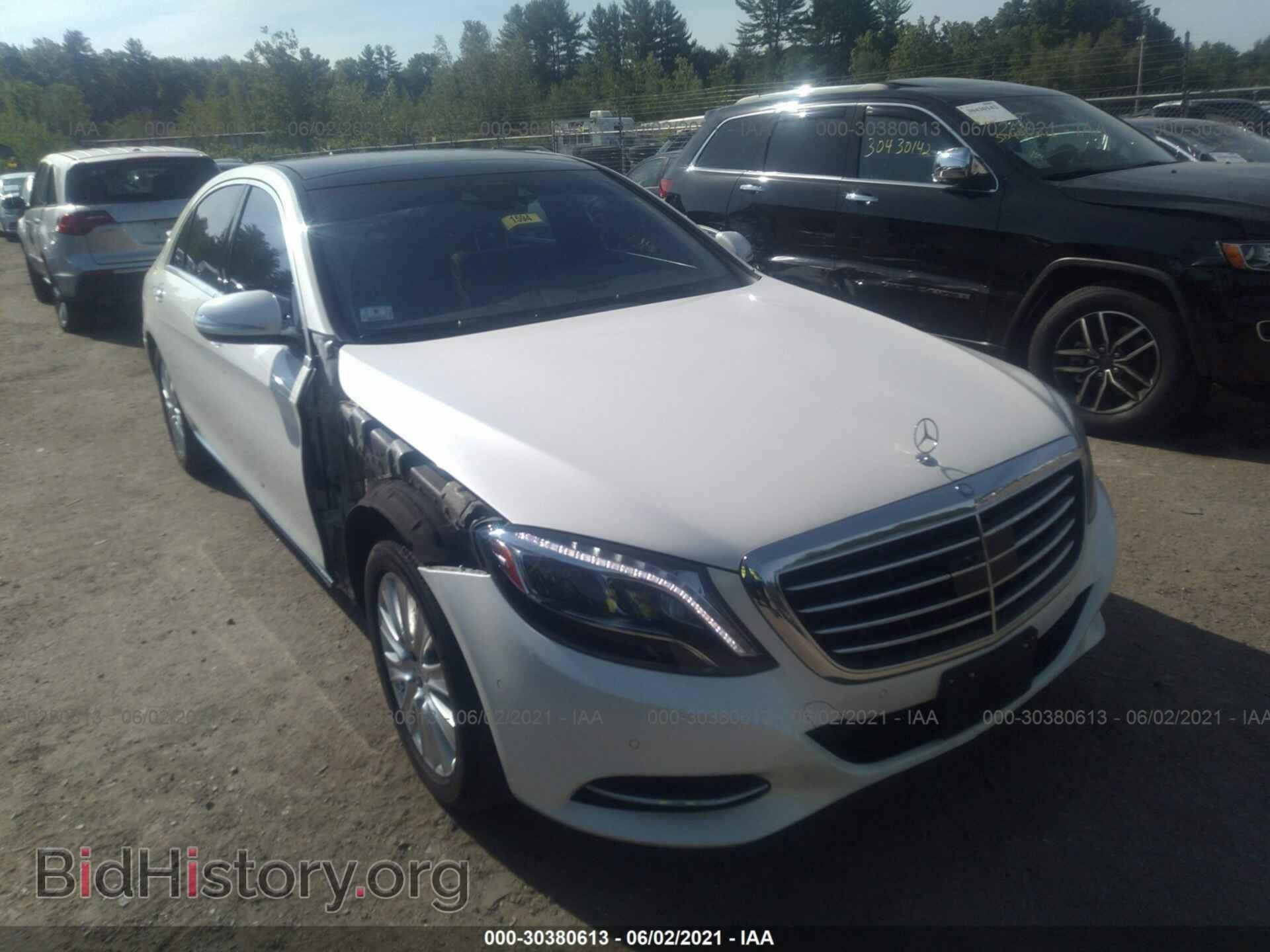 Фотография WDDUG8FBXFA172467 - MERCEDES-BENZ S-CLASS 2015