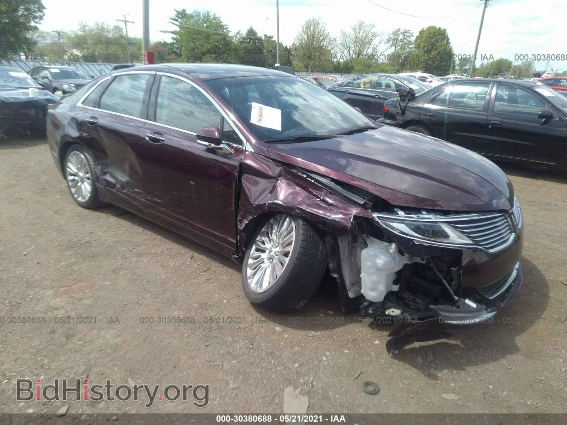 Фотография 3LN6L2G94DR809861 - LINCOLN MKZ 2013