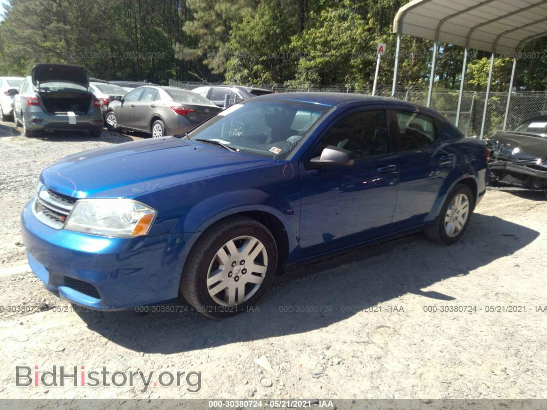 2013 DODGE AVENGER - VIN: 1C3CDZAB6DN638143 - Photo 2