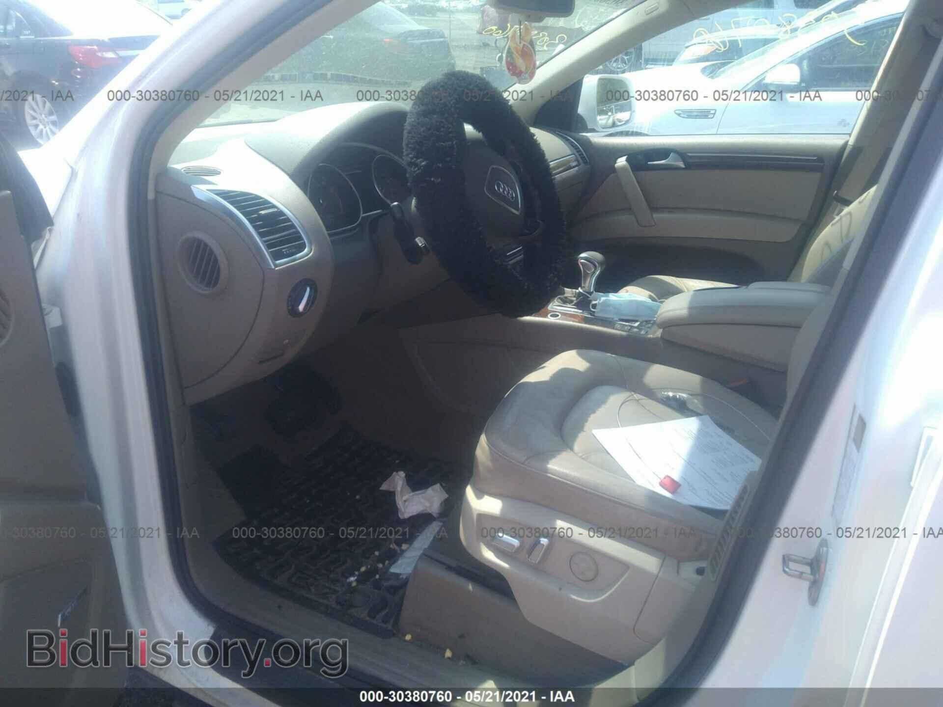 2012 AUDI Q7 - VIN: WA1LGAFE4CD004674 - Фото 5