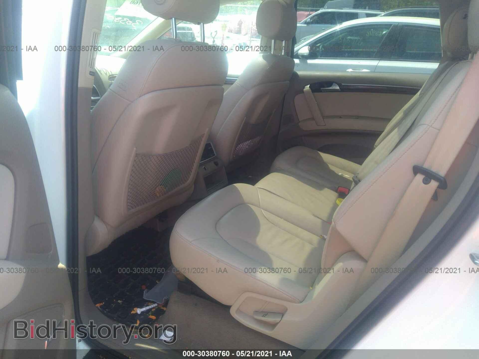 2012 AUDI Q7 - VIN: WA1LGAFE4CD004674 - Фото 8