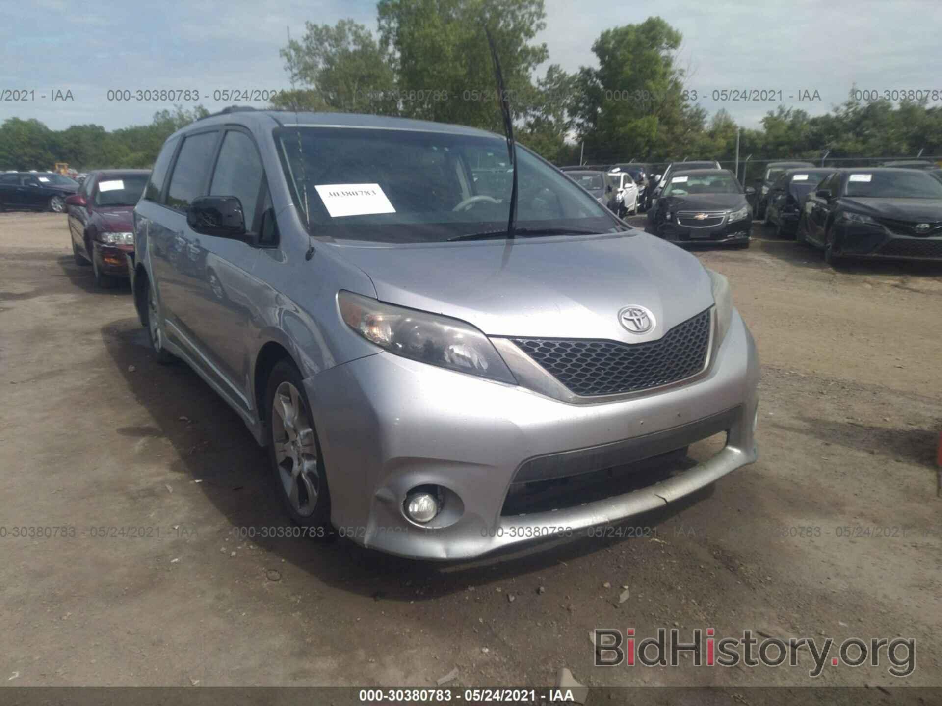 Photo 5TDXK3DC5CS268865 - TOYOTA SIENNA 2012