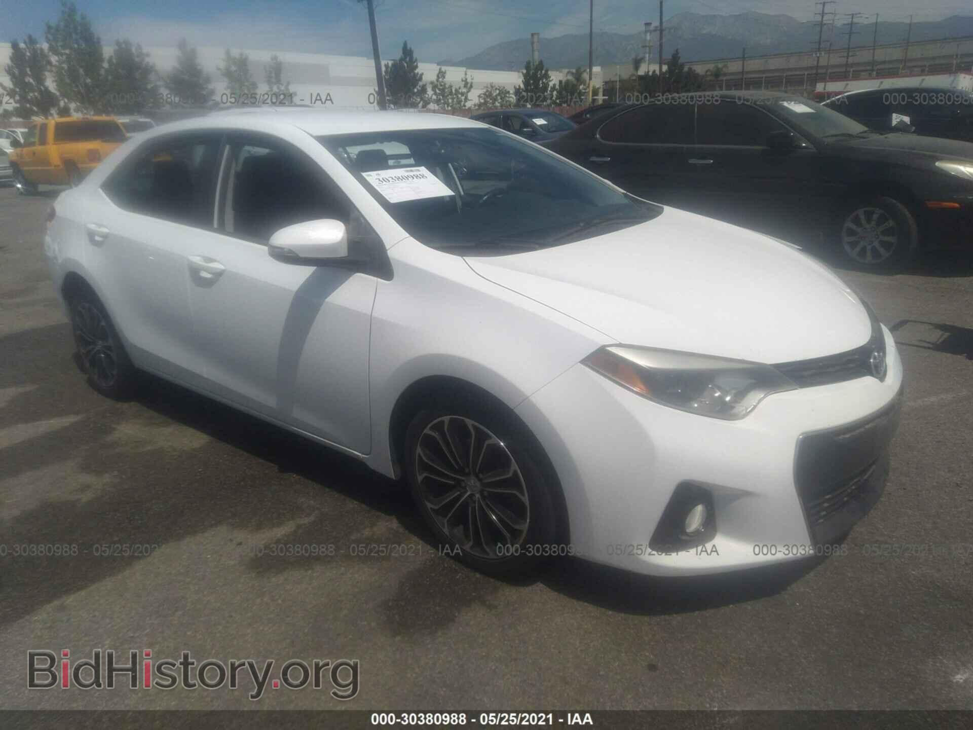 Photo 2T1BURHE0EC109993 - TOYOTA COROLLA 2014