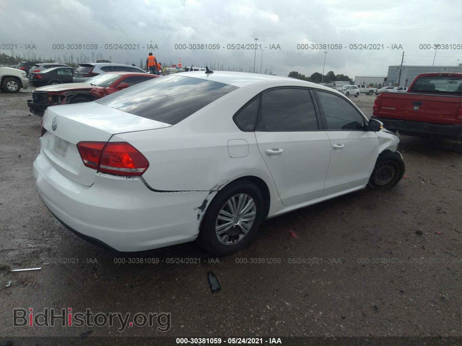 2014 VOLKSWAGEN PASSAT - VIN: 1VWAP7A39EC011129 - Фото 4