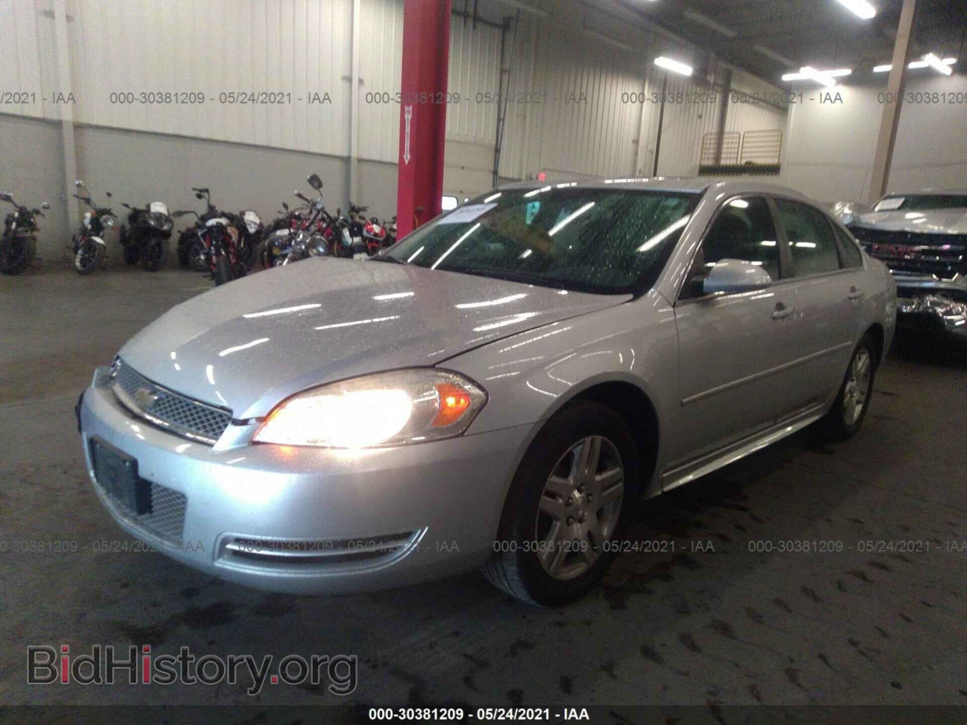 2013 CHEVROLET IMPALA - VIN: 2G1WG5E34D1257414 - Фото 2