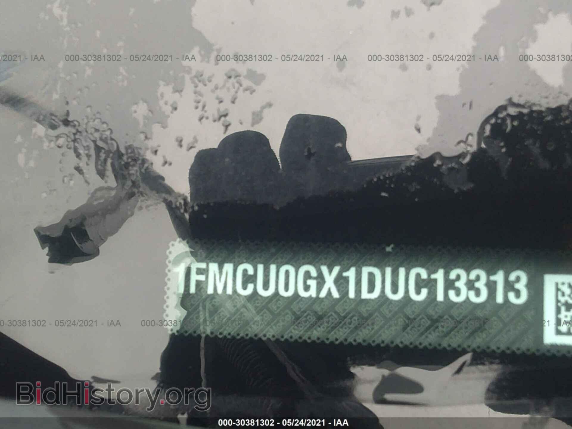 2013 FORD ESCAPE - VIN: 1FMCU0GX1DUC13313 - Photo 9