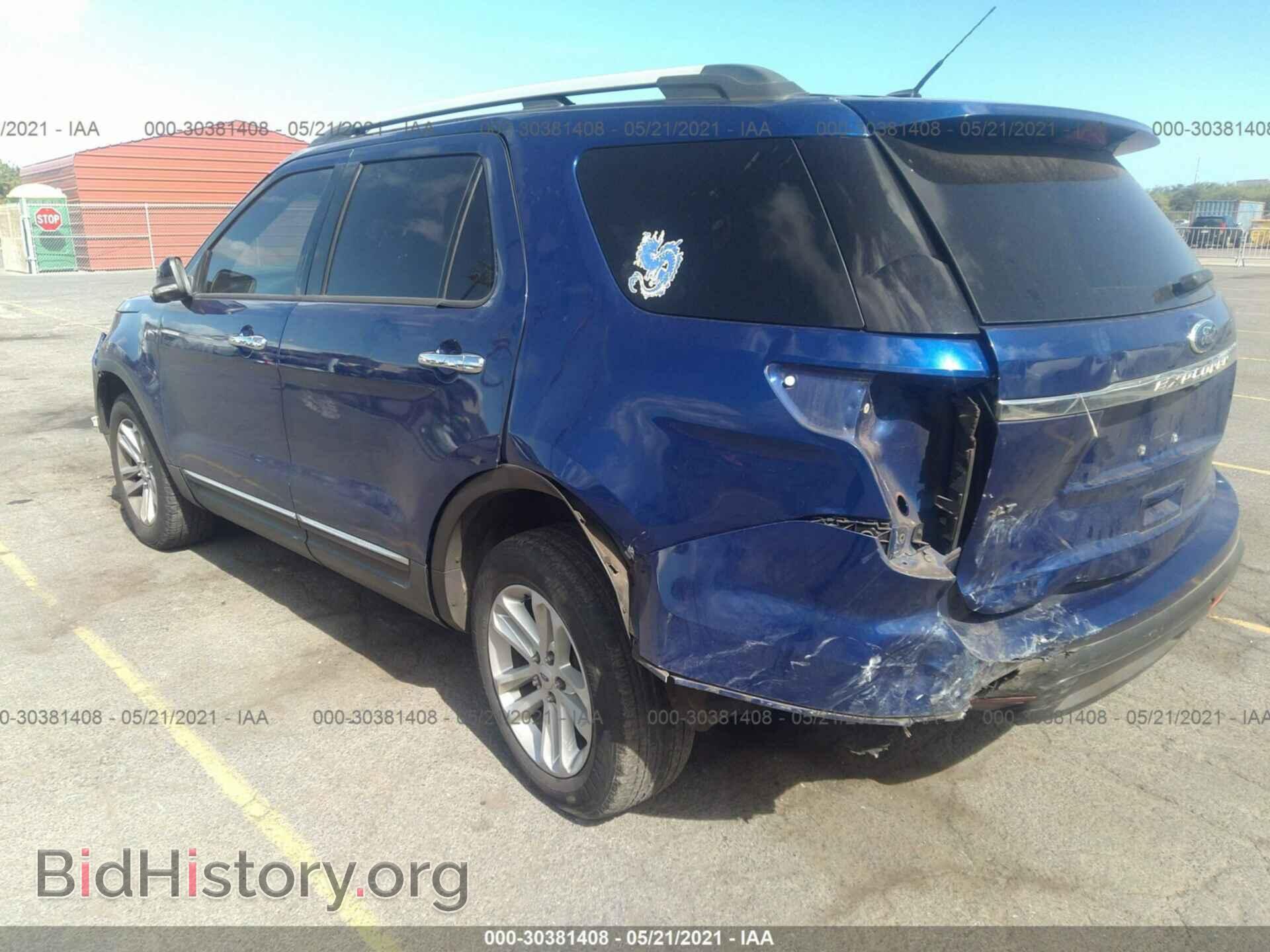 2013 FORD EXPLORER - VIN: 1FM5K8D88DGB63504 - Photo 3