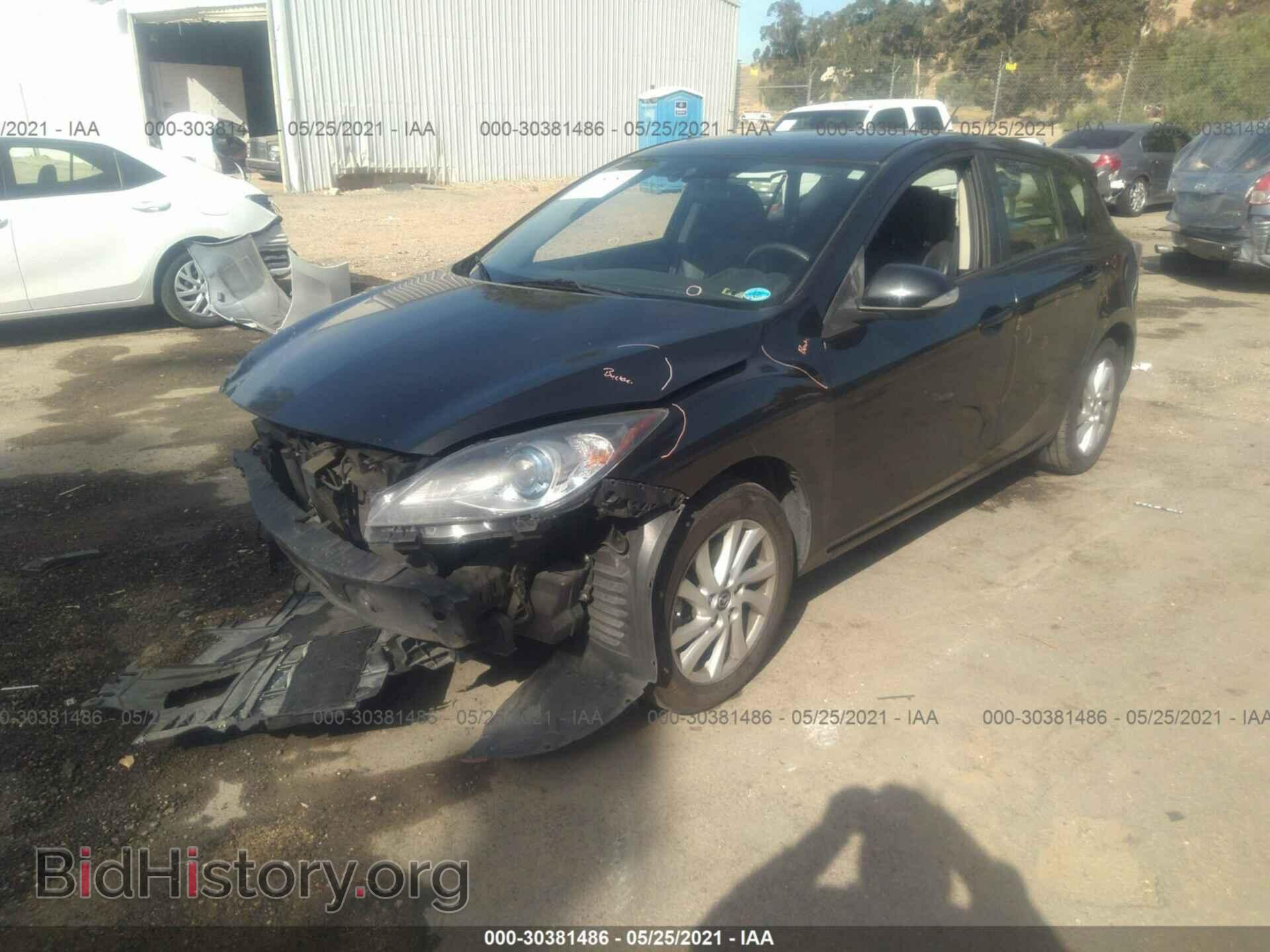 2013 MAZDA MAZDA3 - VIN: JM1BL1MP4D1783191 - Фото 2