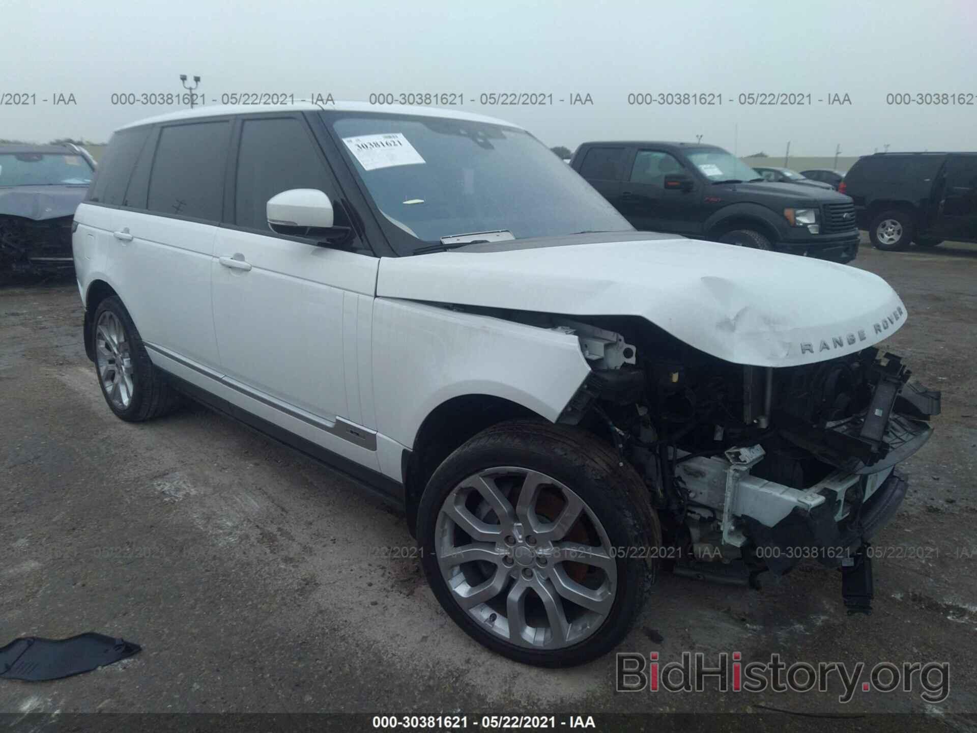 Photo SALGS5FE7HA362236 - LAND ROVER RANGE ROVER 2017