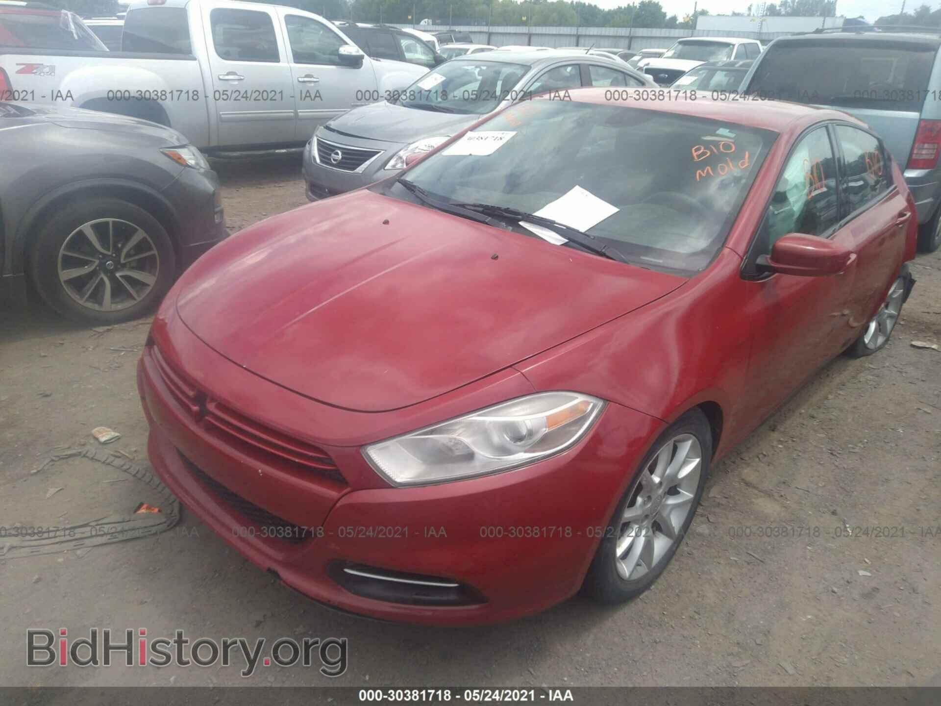2013 DODGE DART - VIN: 1C3CDFBA3DD104771 - Фото 2