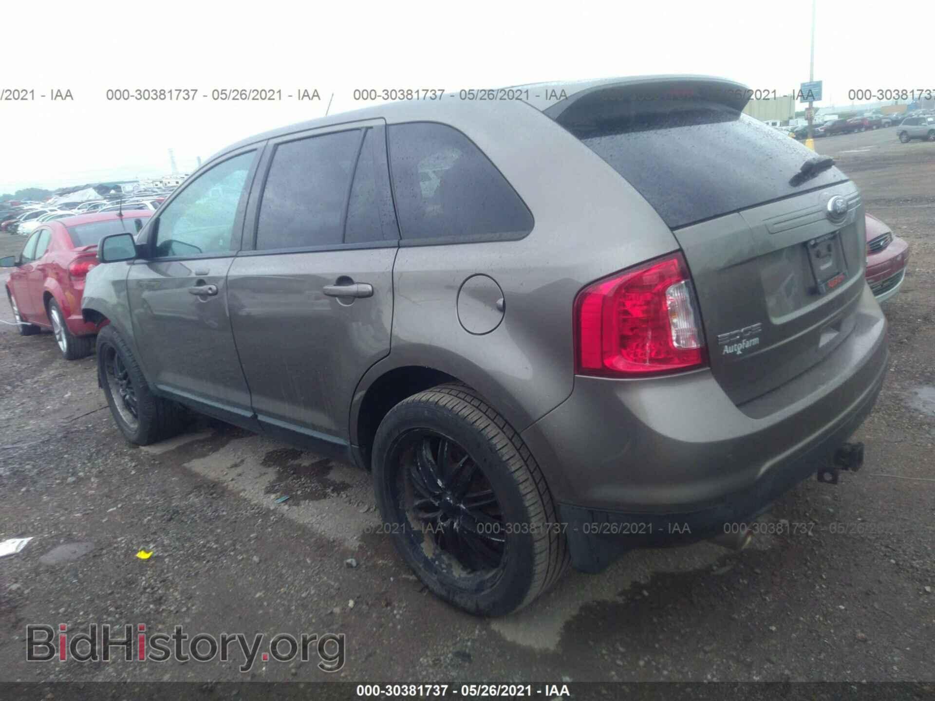 2013 FORD EDGE - VIN: 2FMDK3JC1DBA02829 - Фото 3