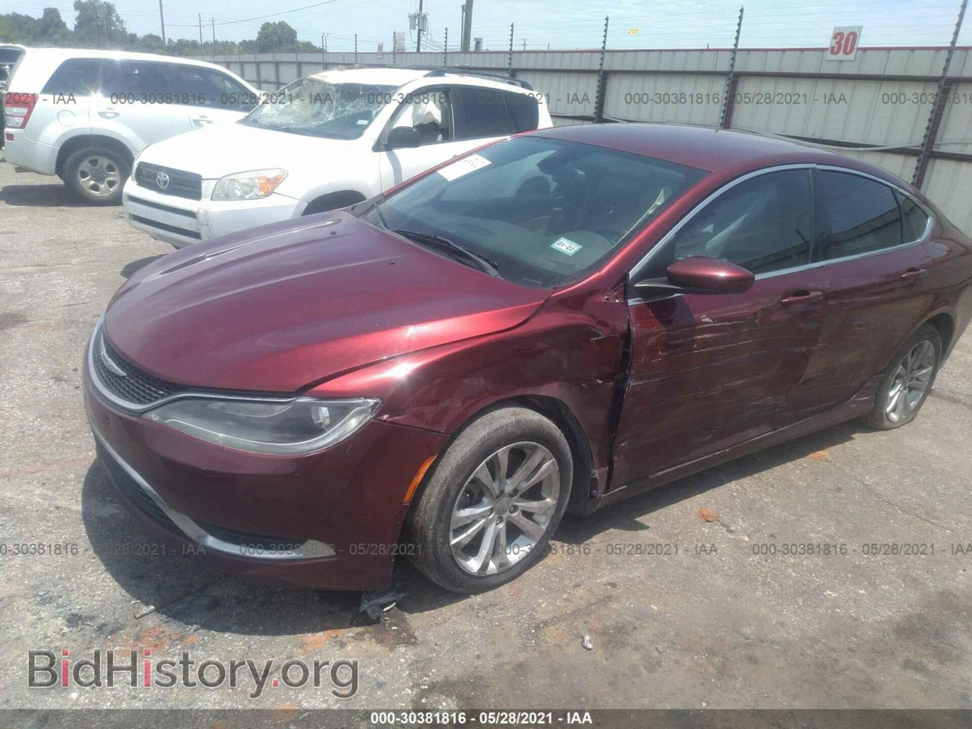 2015 CHRYSLER 200 - VIN: 1C3CCCAG0FN649511 - Фото 2