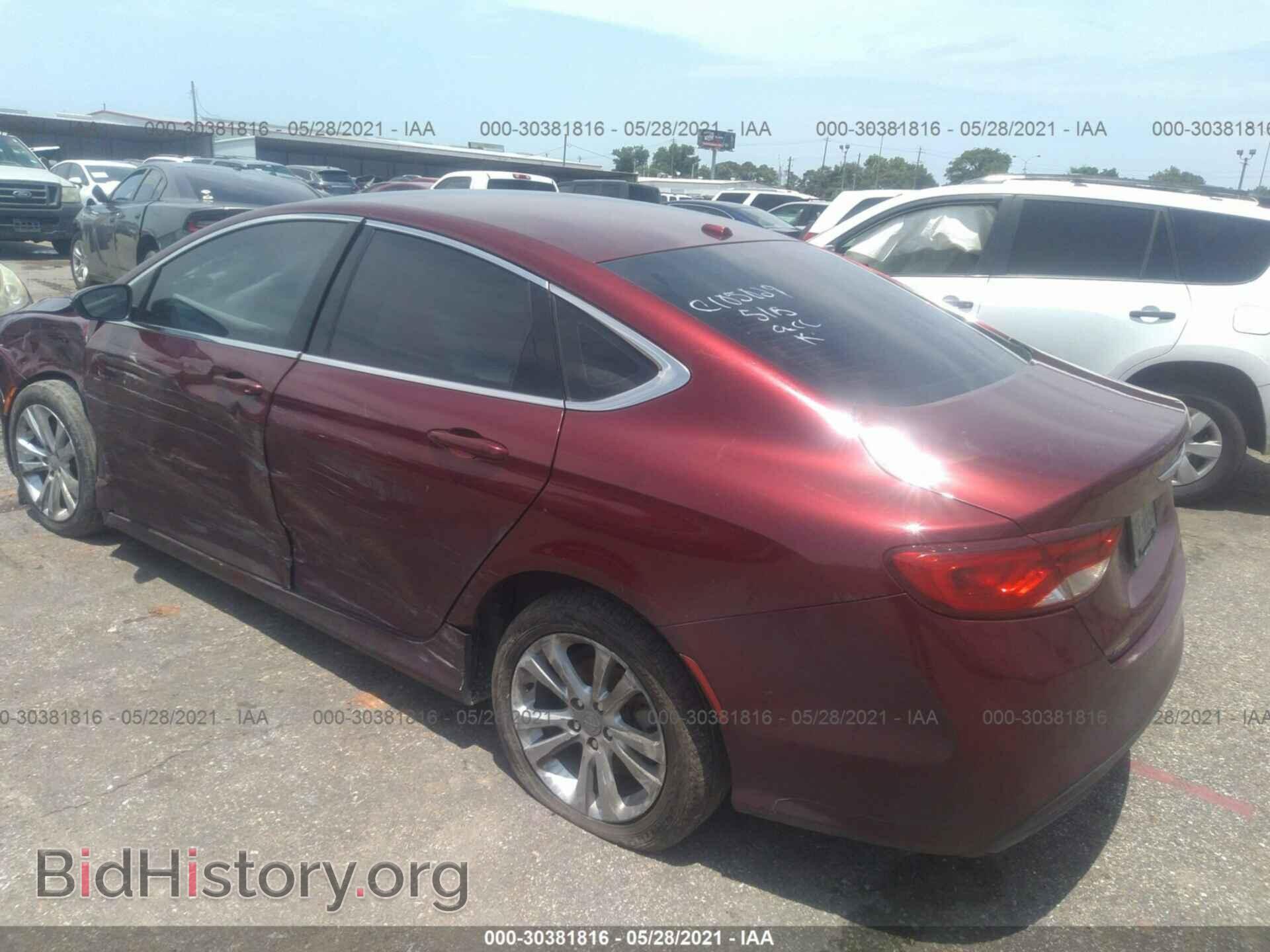 2015 CHRYSLER 200 - VIN: 1C3CCCAG0FN649511 - Фото 3