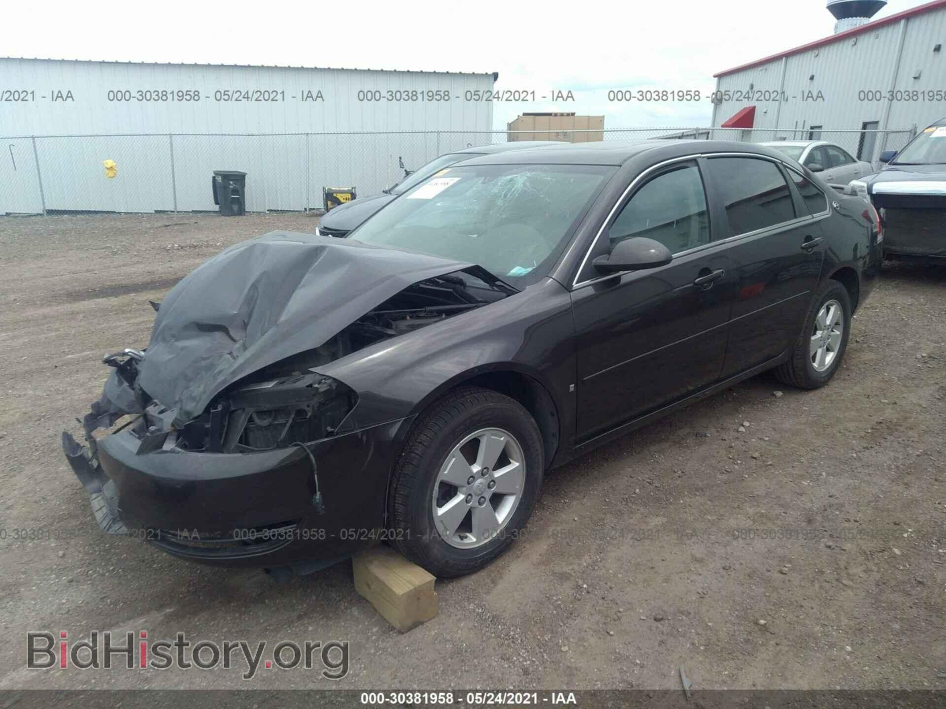 2008 CHEVROLET IMPALA - VIN: 2G1WT58K389281967 - Фото 2