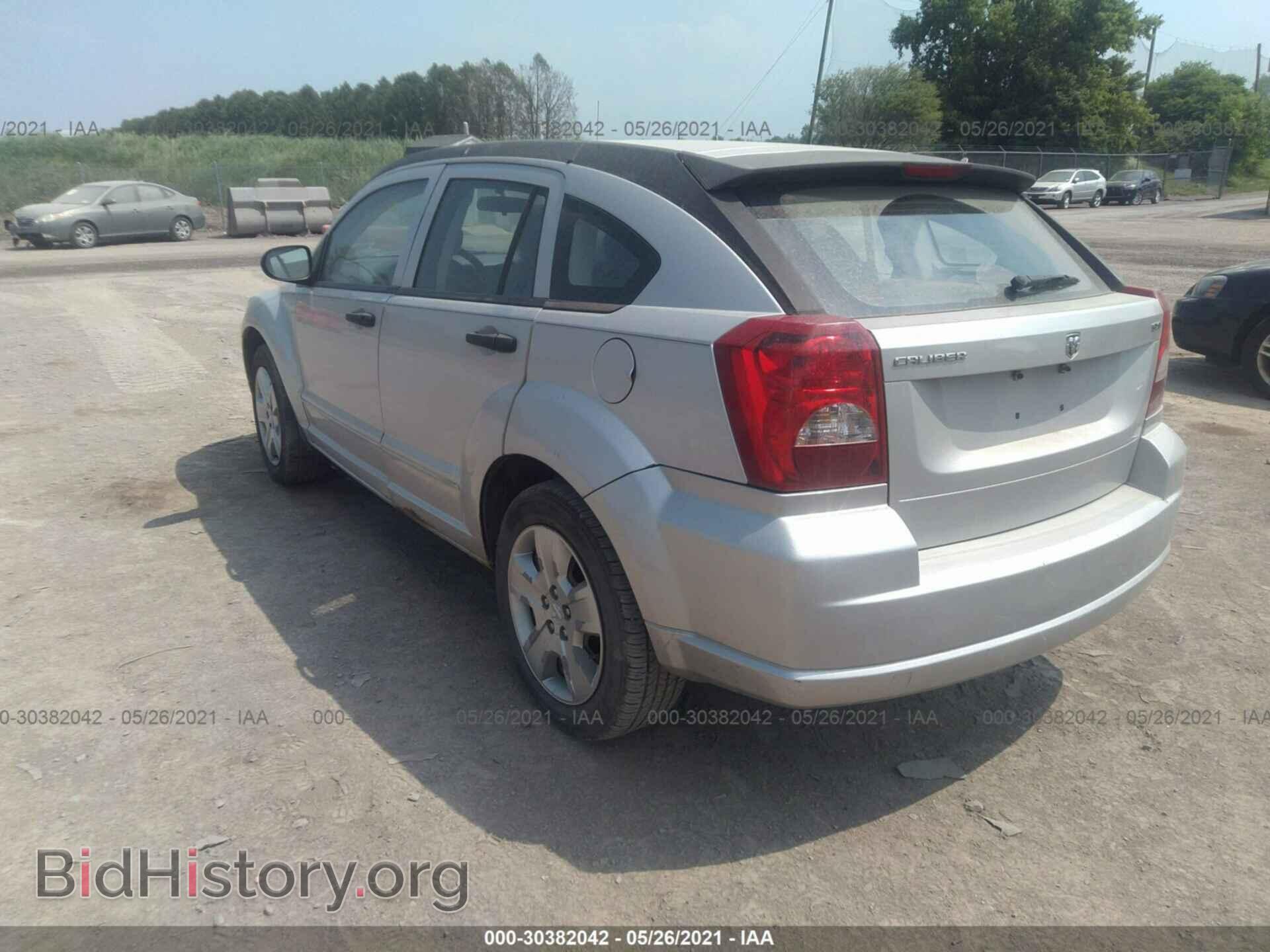 2007 DODGE CALIBER - VIN: 1B3HB48B97D529588 - Фото 3