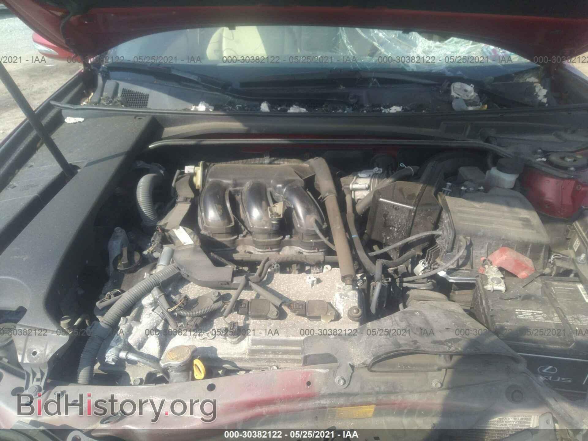 2012 LEXUS ES 350 - VIN: JTHBK1EG9C2489987 - Фото 10