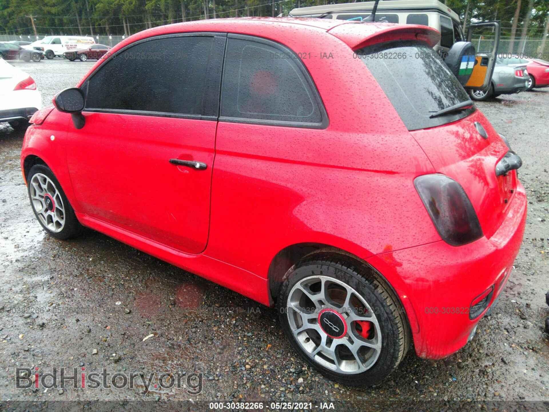 2015 FIAT 500 - VIN: 3C3CFFBR3FT623588 - Фото 3