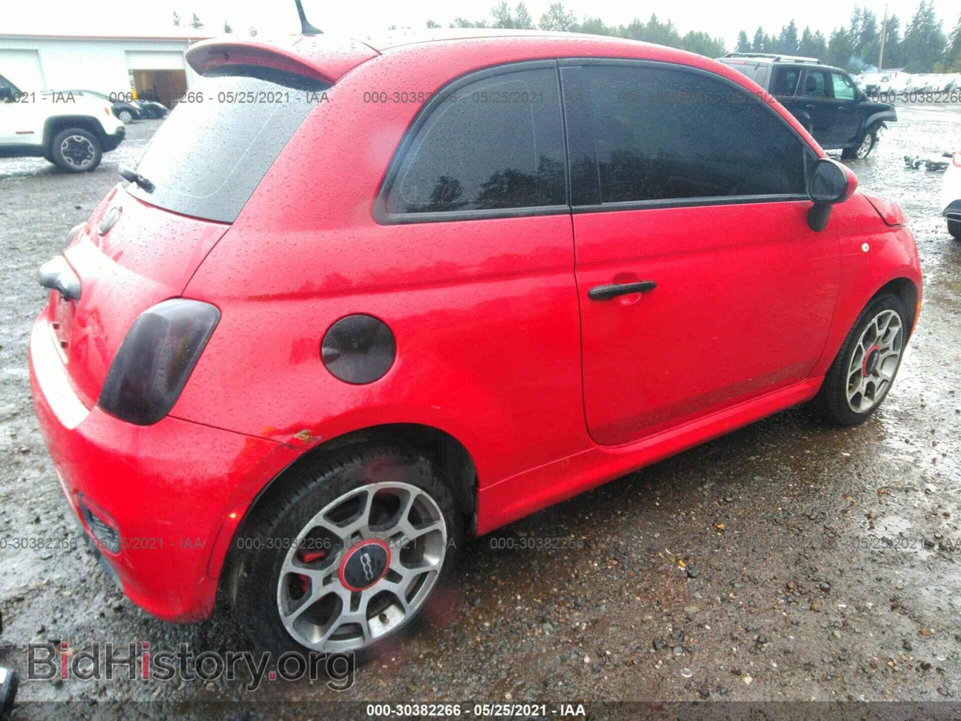 2015 FIAT 500 - VIN: 3C3CFFBR3FT623588 - Фото 4