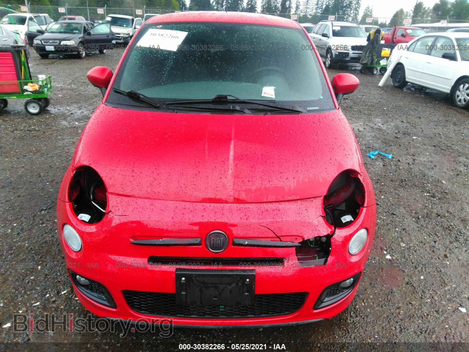 2015 FIAT 500 - VIN: 3C3CFFBR3FT623588 - Фото 6