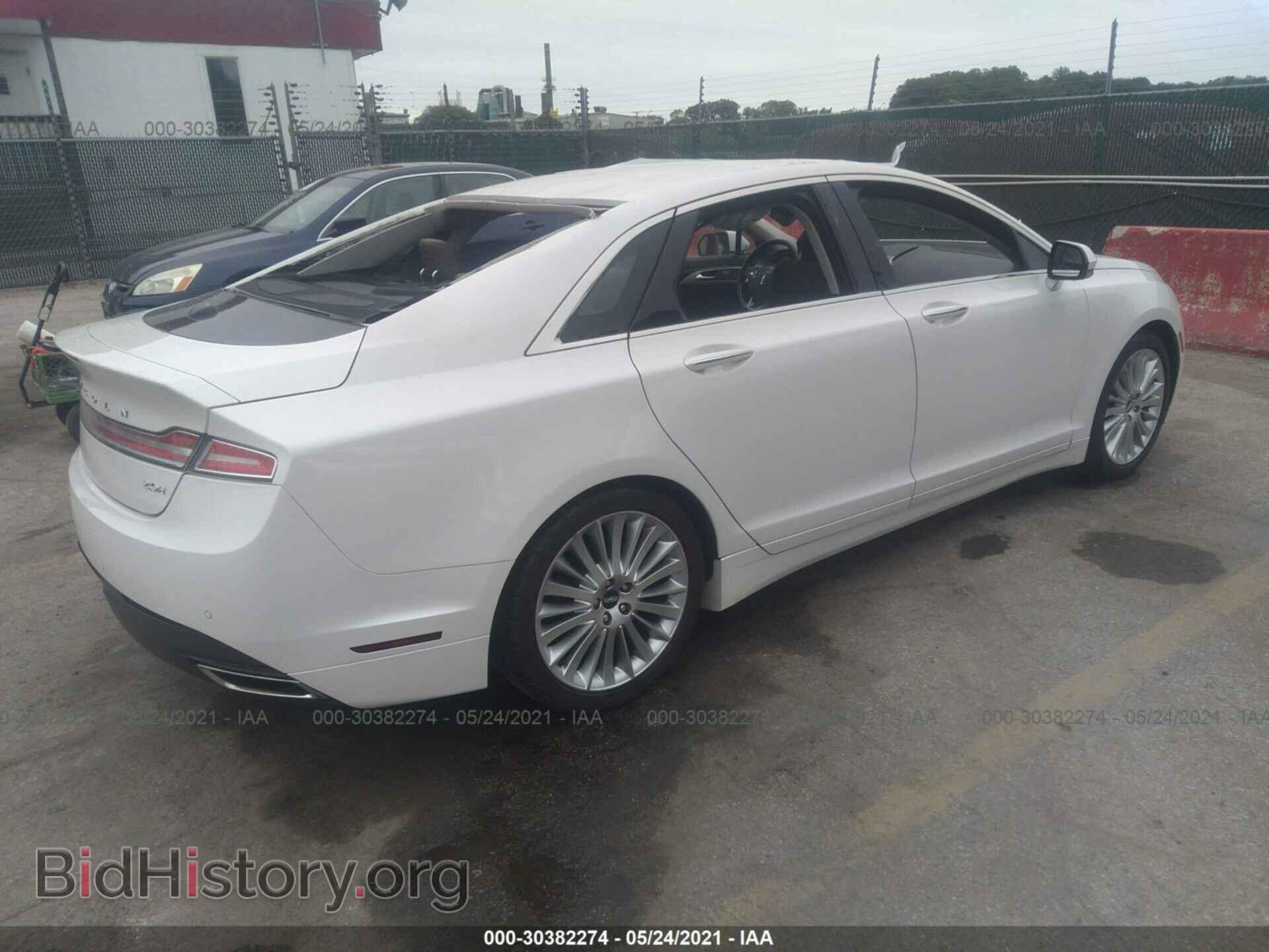 2016 LINCOLN MKZ - VIN: 3LN6L2LU4GR606046 - Фото 4