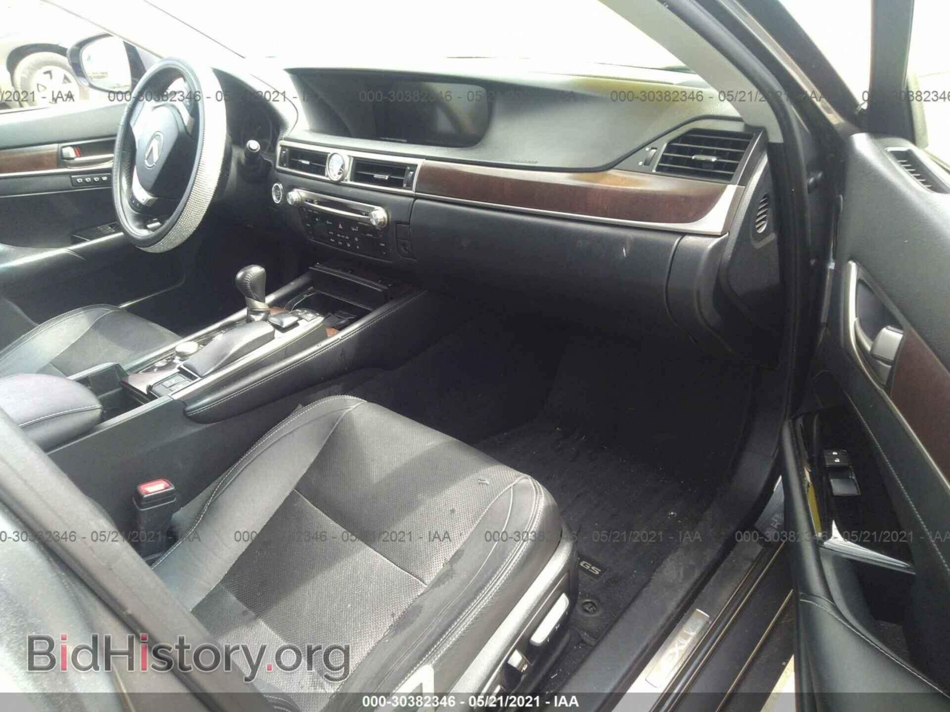 2013 LEXUS GS 350 - VIN: JTHCE1BLXD5006763 - Фото 5