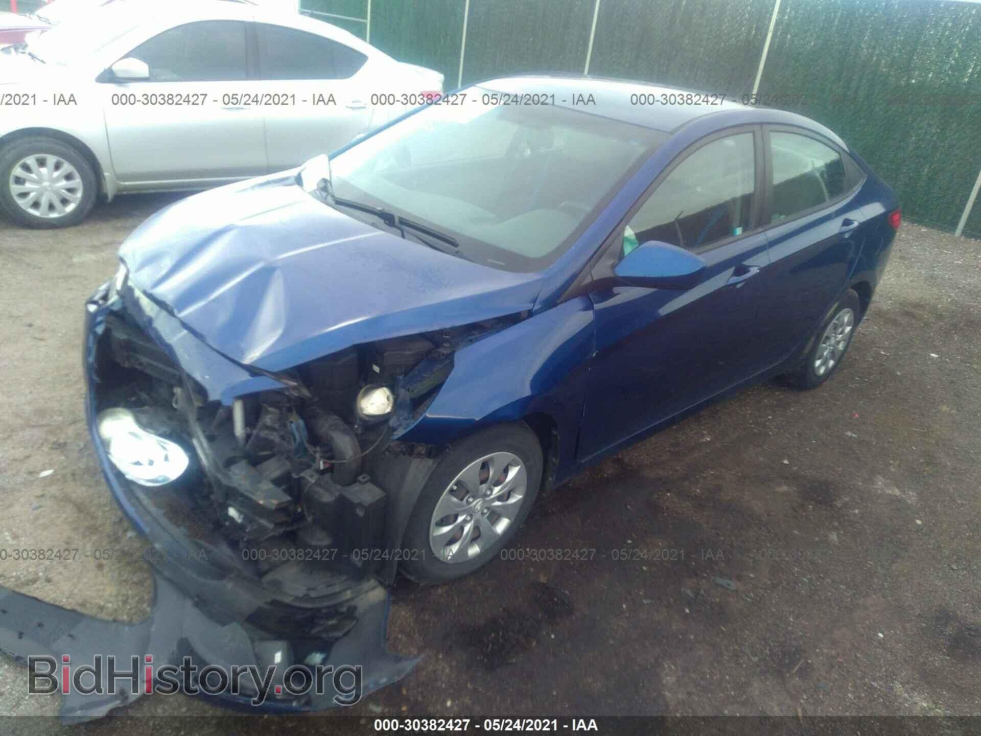 2016 HYUNDAI ACCENT - VIN: KMHCT4AE9GU123820 - Фото 2