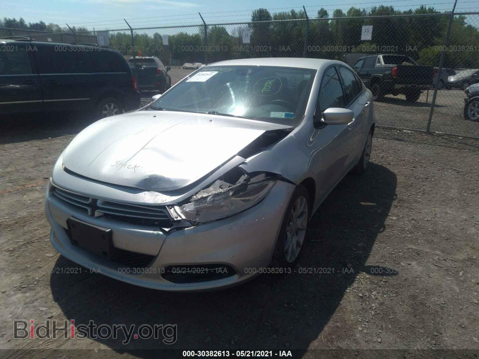 2013 DODGE DART - VIN: 1C3CDFBA9DD305445 - Фото 2