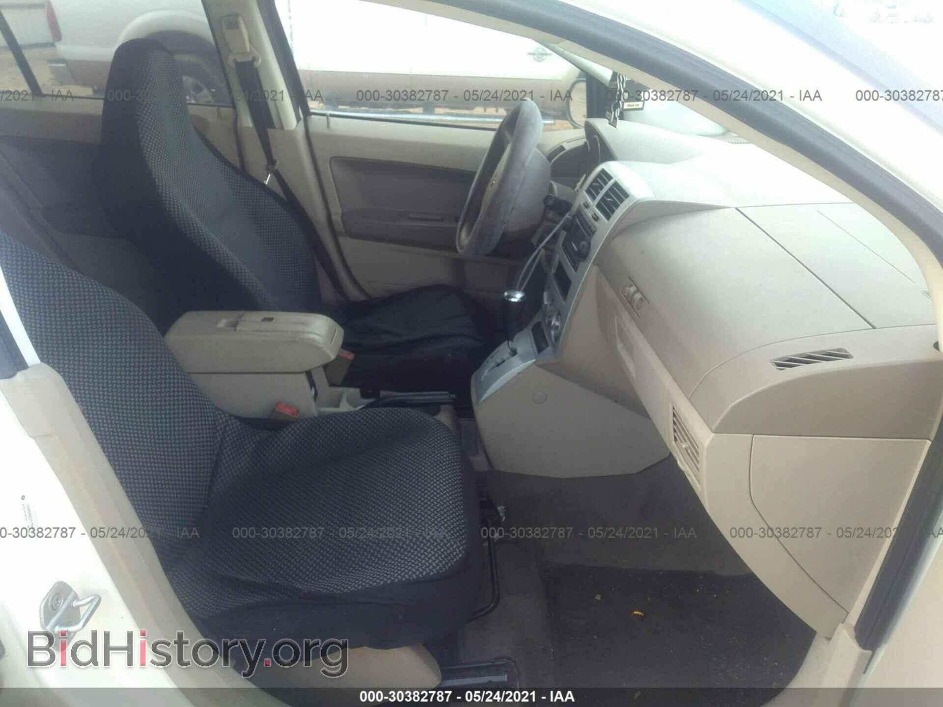 2007 DODGE CALIBER - VIN: 1B3HB48B07D154352 - Фото 5
