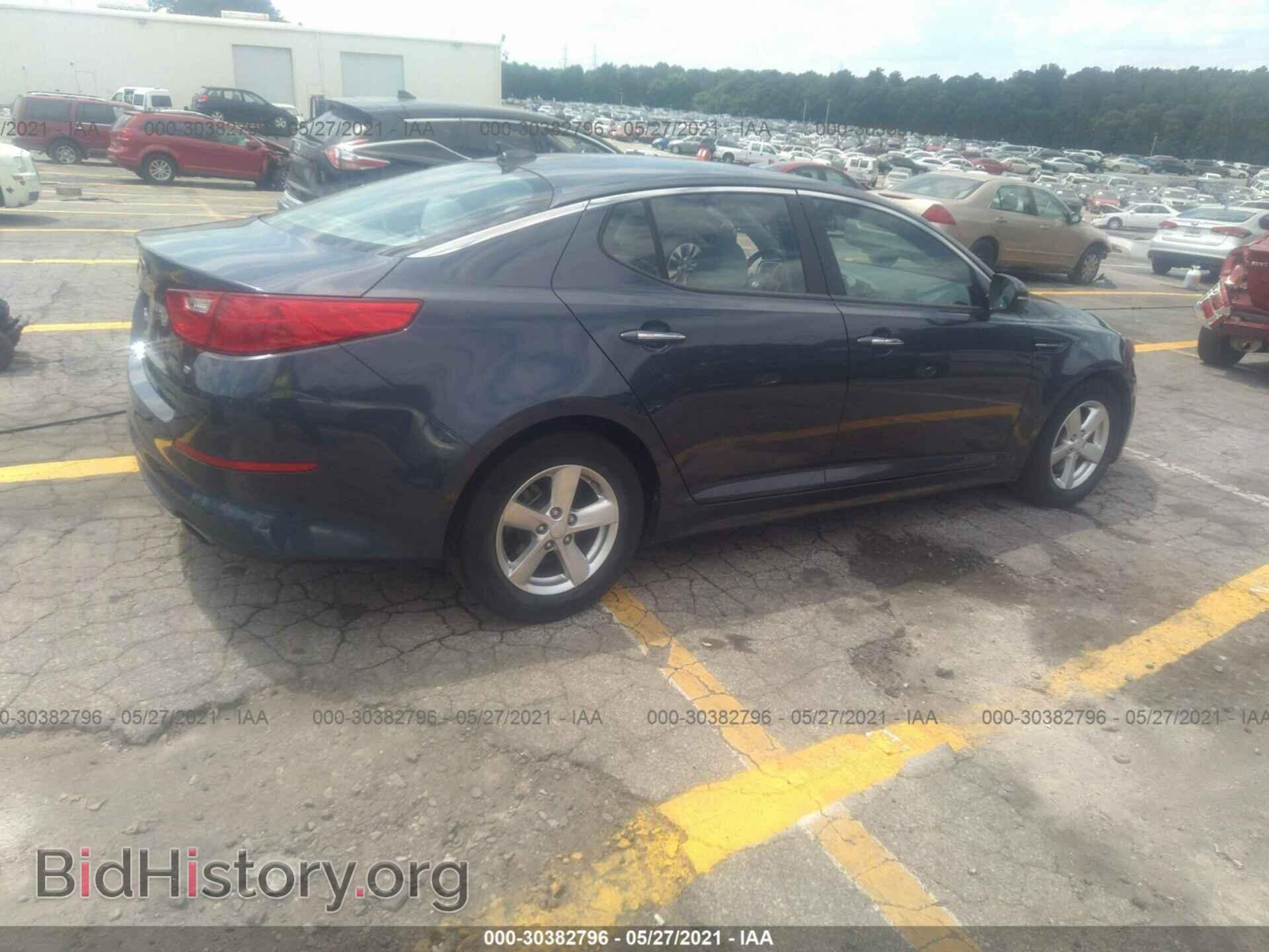 2015 KIA OPTIMA - VIN: KNAGM4A75F5590016 - Фото 4