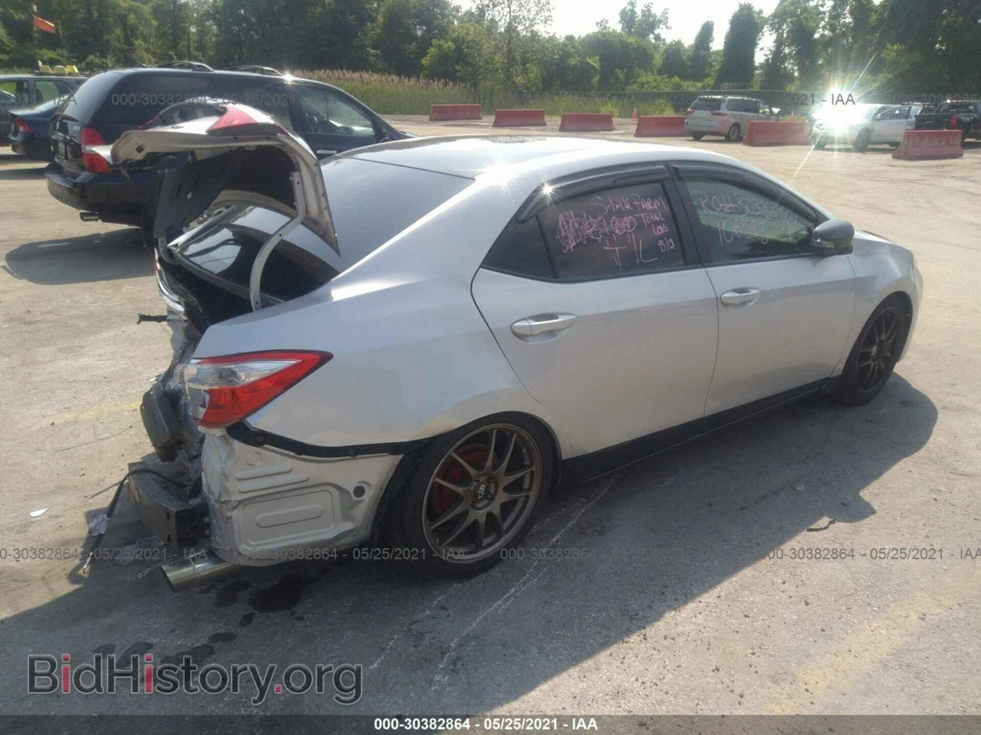 2014 TOYOTA COROLLA - VIN: 5YFBURHE4EP033663 - Фото 4