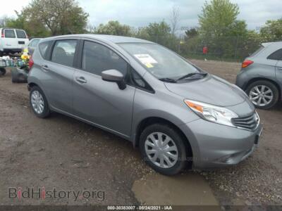 2015 Nissan VERSA NOTE S Plus, серебристый — VIN 3N1CE2CP6FL368846, IAAI