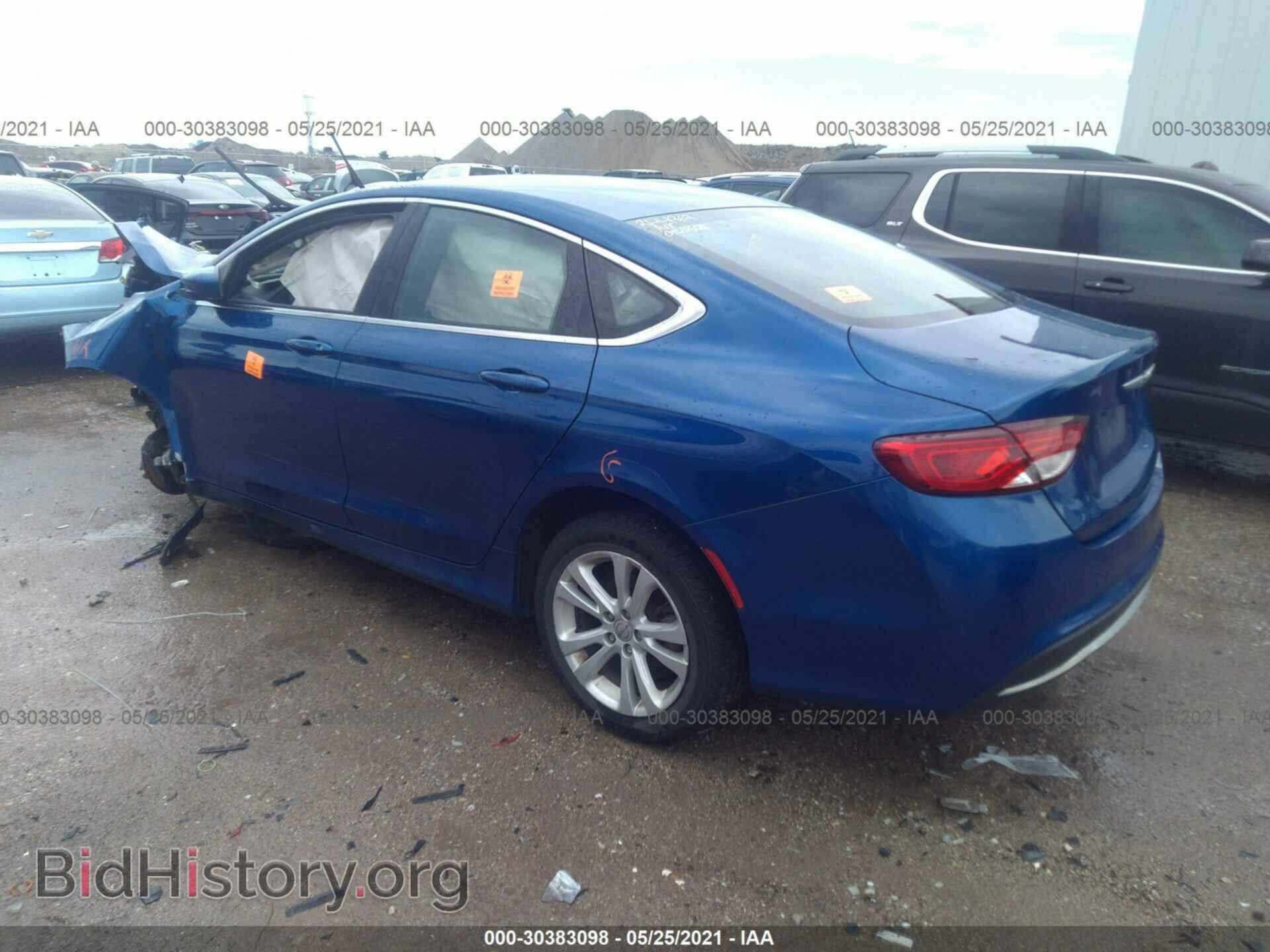 2015 CHRYSLER 200 - VIN: 1C3CCCAB2FN557420 - Фото 3