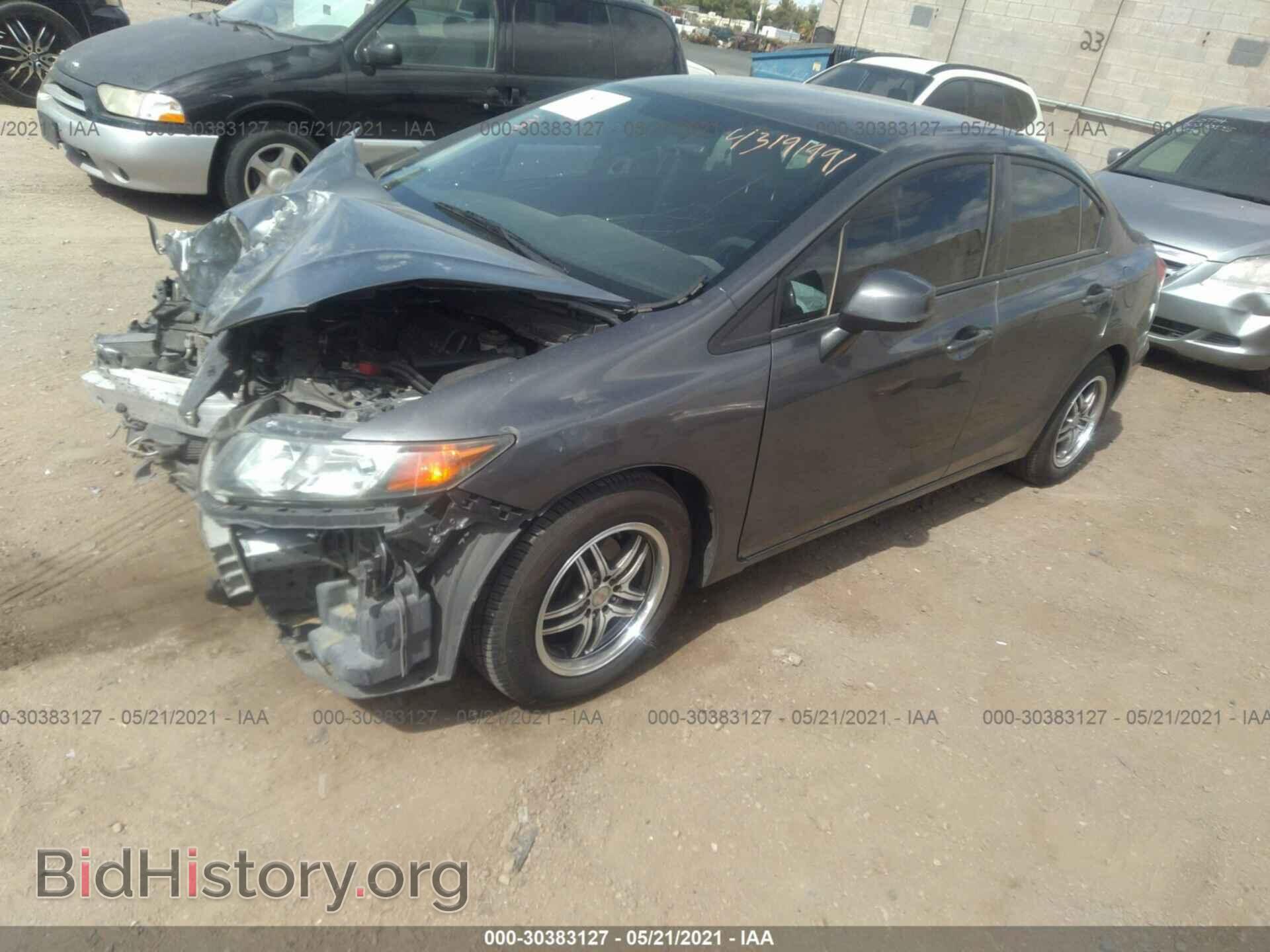 2012 HONDA CIVIC SDN - VIN: 19XFB2F58CE350426 - Фото 2