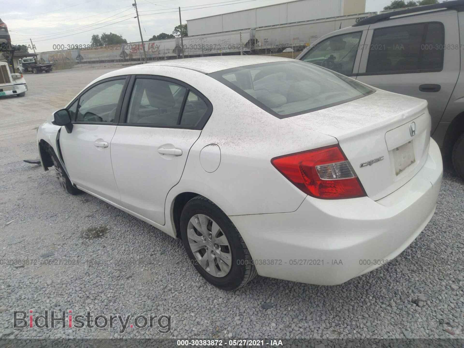 2012 HONDA CIVIC SDN - VIN: 19XFB2F55CE101209 - Фото 3