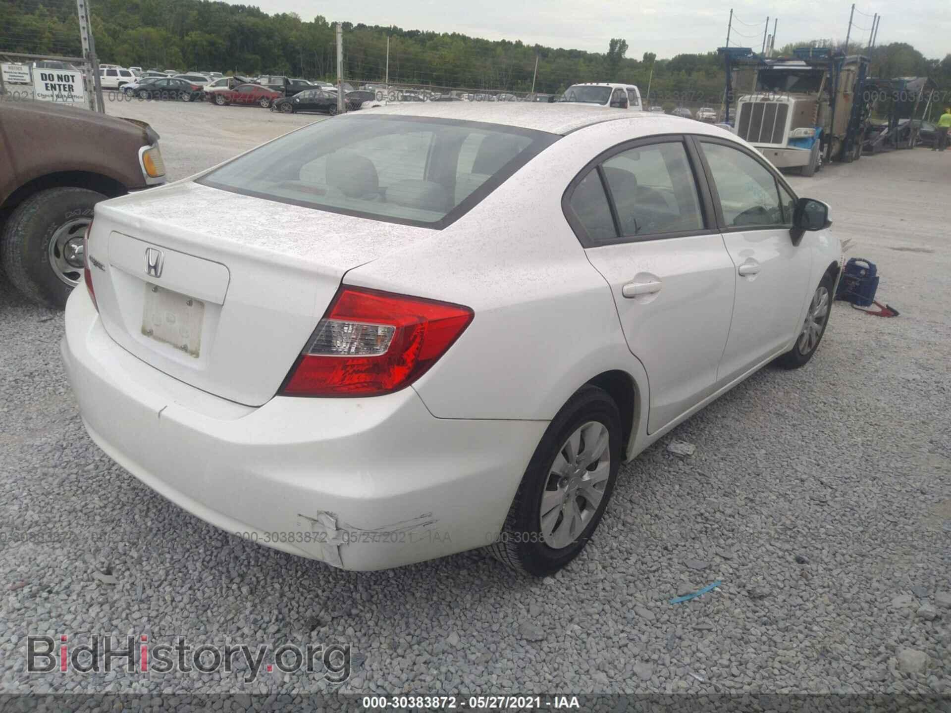 2012 HONDA CIVIC SDN - VIN: 19XFB2F55CE101209 - Фото 4