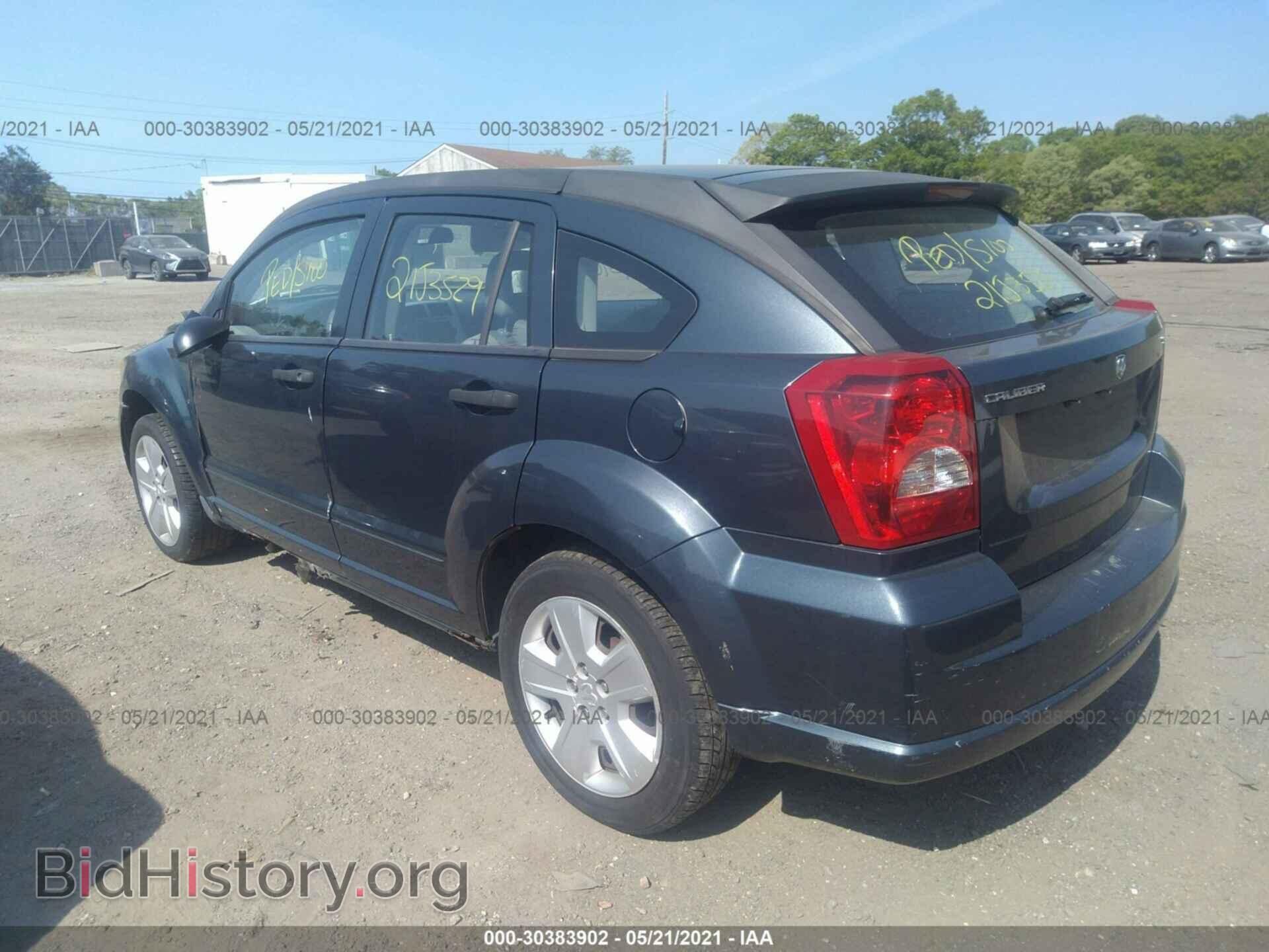 2007 DODGE CALIBER - VIN: 1B3HB48B47D384640 - Фото 3
