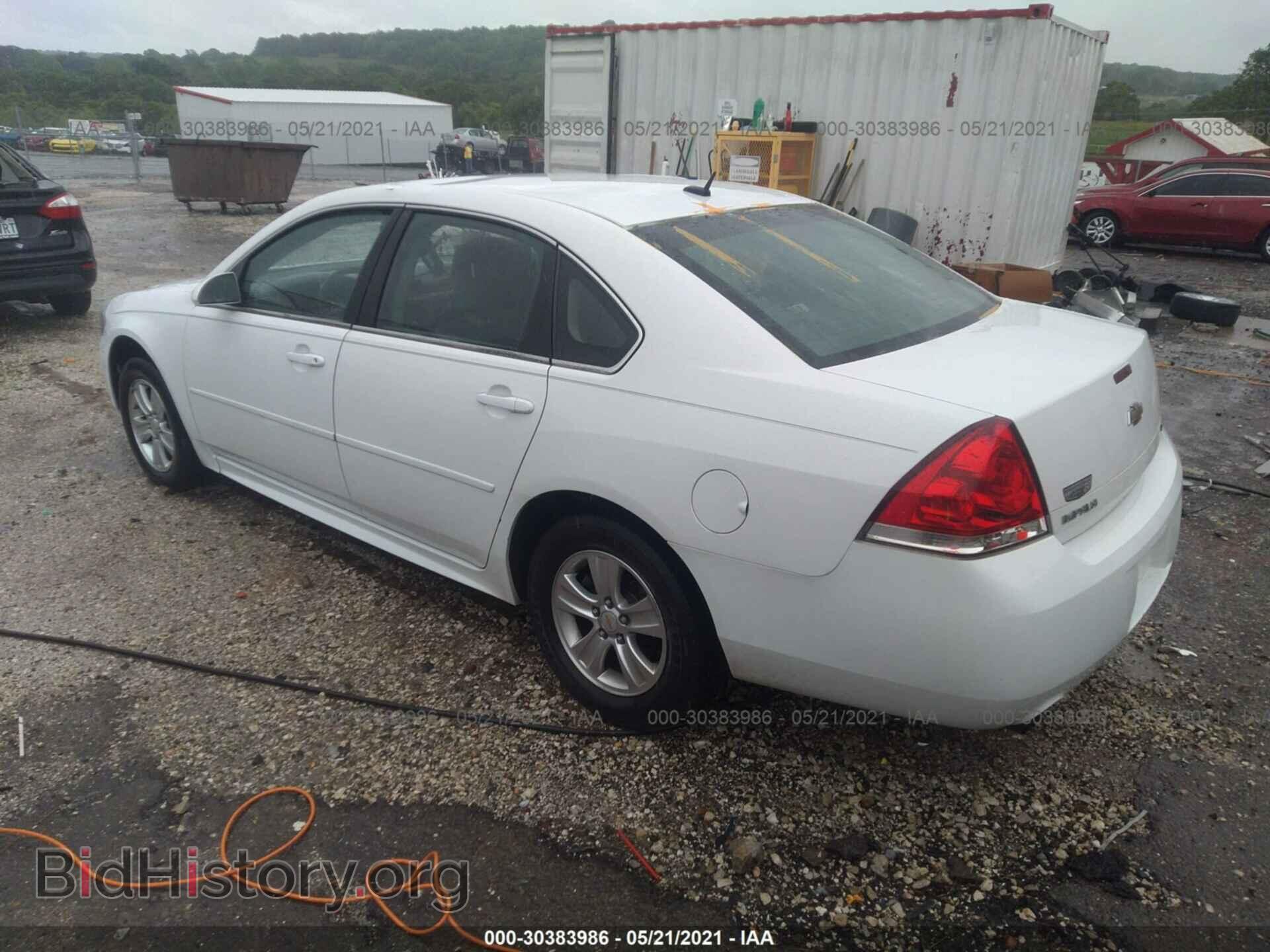 2013 CHEVROLET IMPALA - VIN: 2G1WF5E36D1210095 - Фото 3