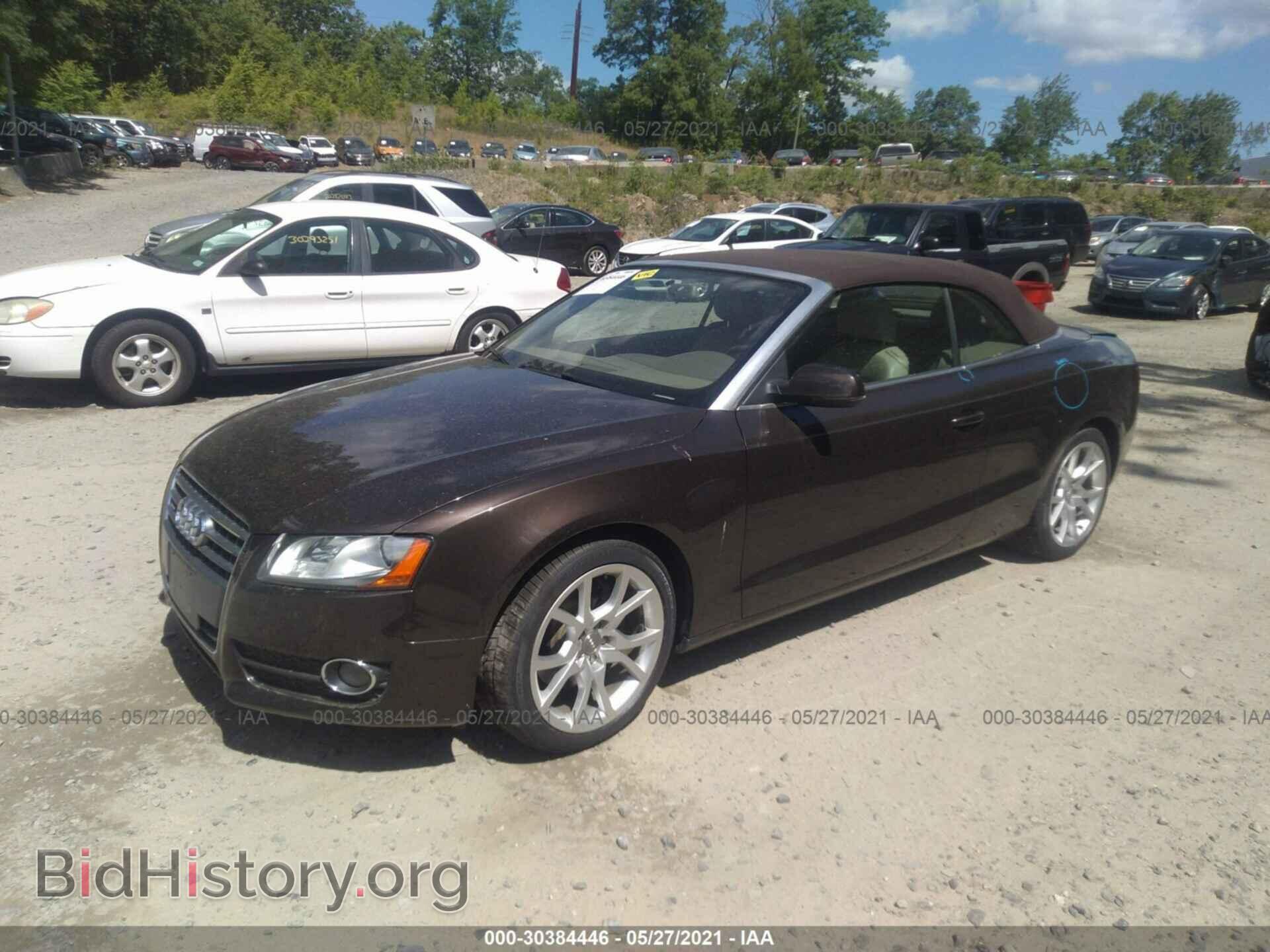 2011 AUDI A5 - VIN: WAUCFAFH7BN001969 - Фото 2
