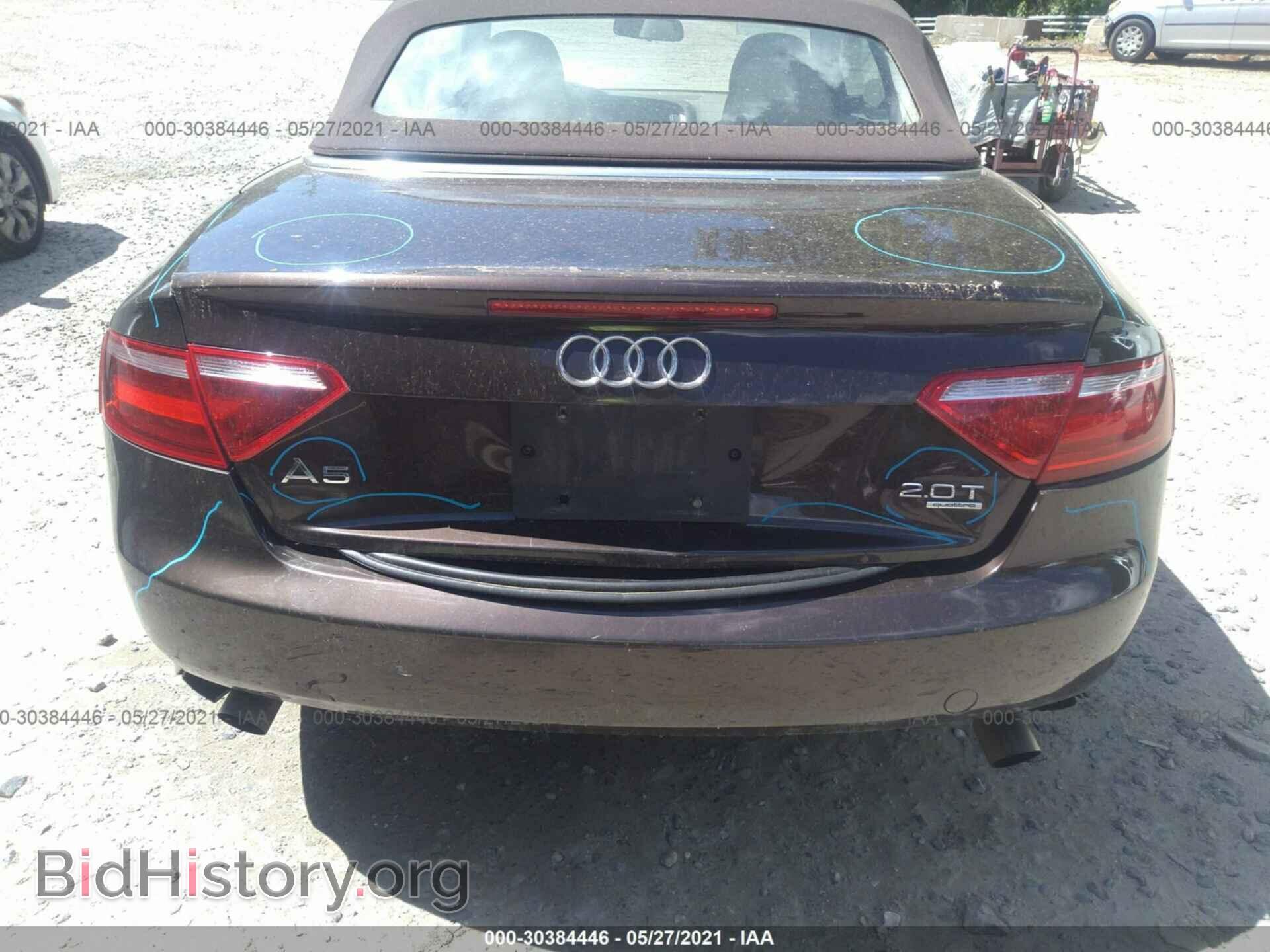 2011 AUDI A5 - VIN: WAUCFAFH7BN001969 - Фото 6