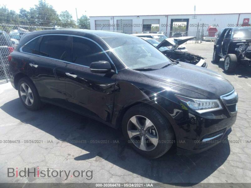 2014 Acura MDX (VIN 5FRYD3H26EB008724) — фото 1 из 11, IAAI