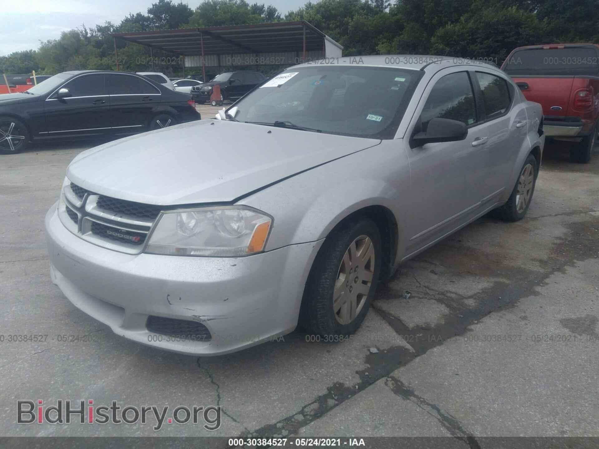 2012 DODGE AVENGER - VIN: 1C3CDZAB2CN227482 - Фото 2