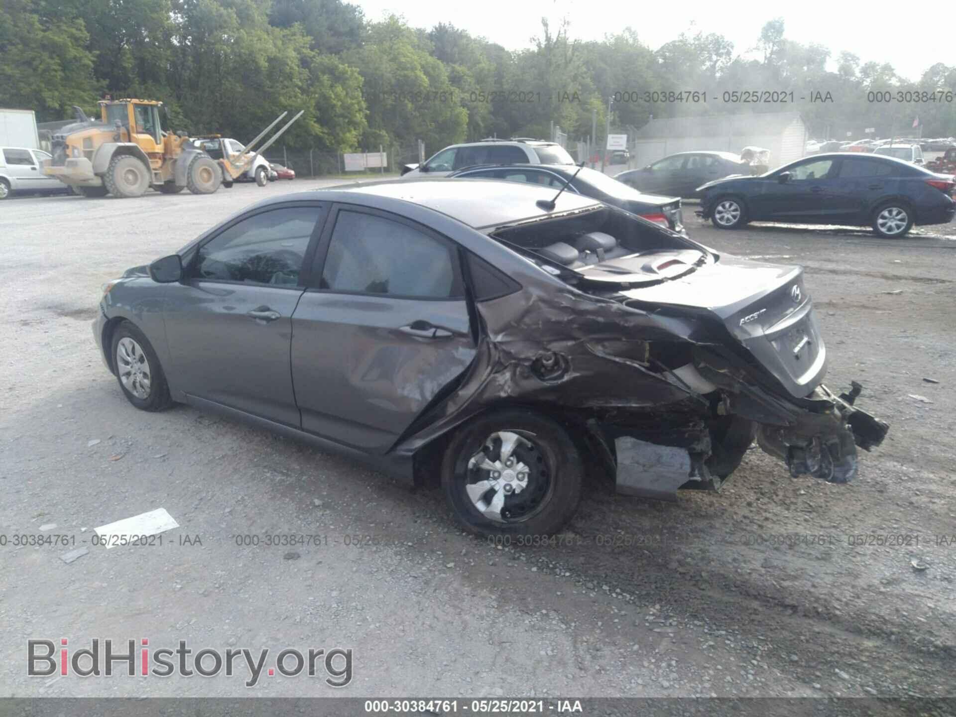 2015 HYUNDAI ACCENT - VIN: KMHCT4AE9FU855590 - Фото 3