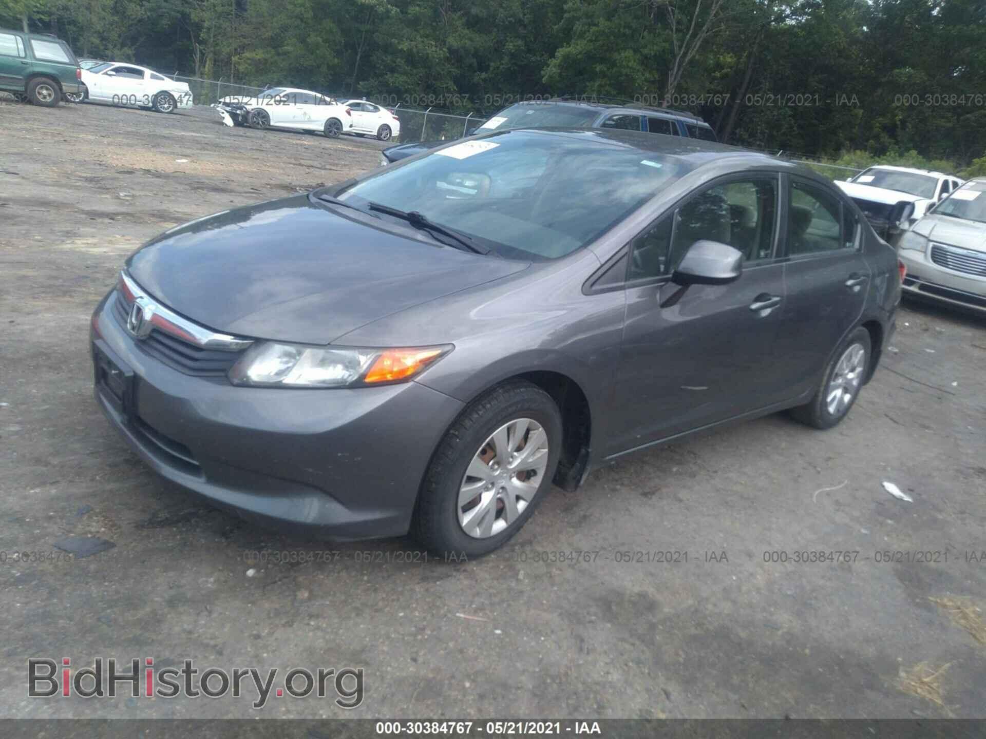 2012 HONDA CIVIC SDN - VIN: 2HGFB2F59CH583429 - Фото 2