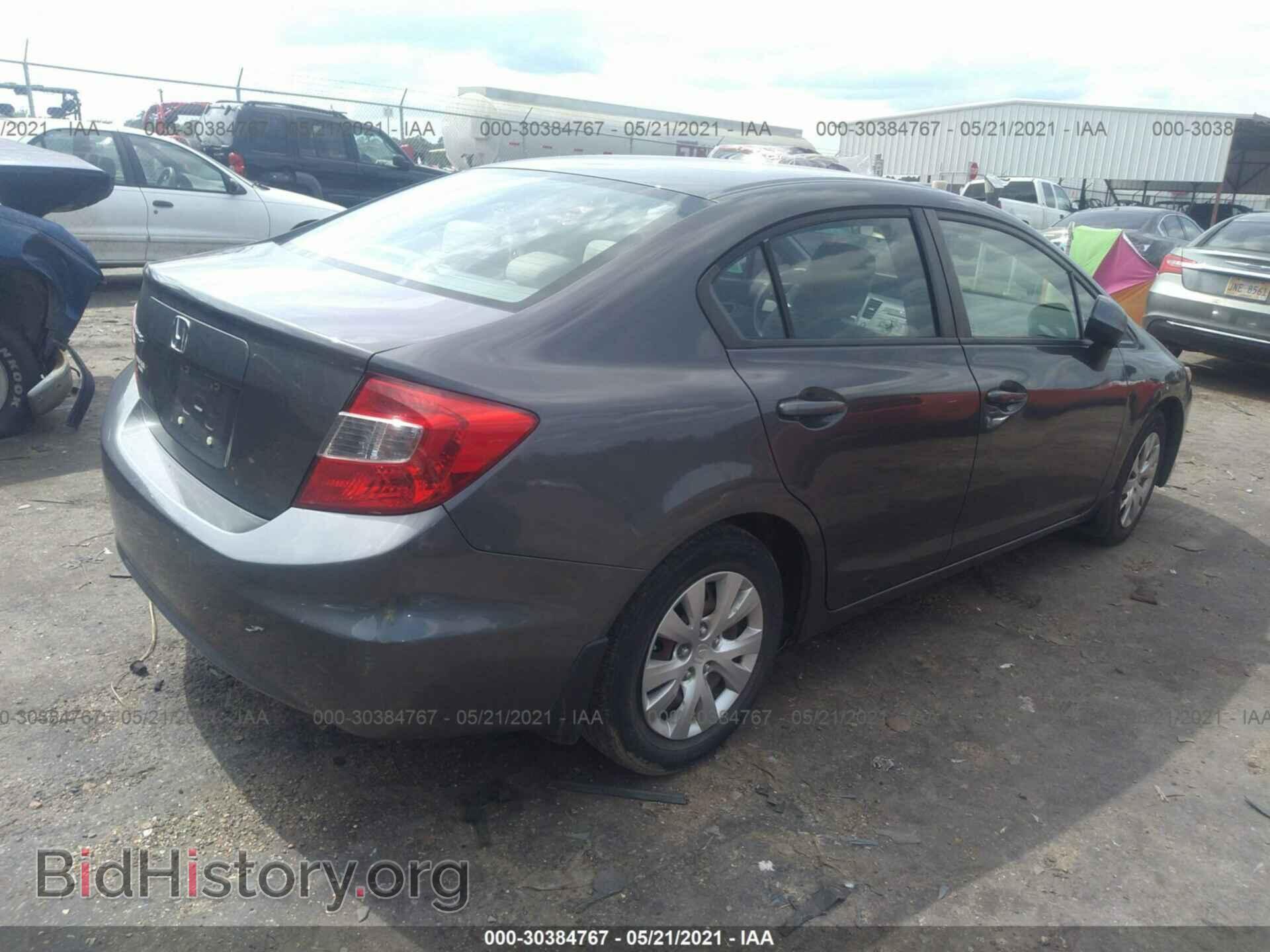 2012 HONDA CIVIC SDN - VIN: 2HGFB2F59CH583429 - Фото 4