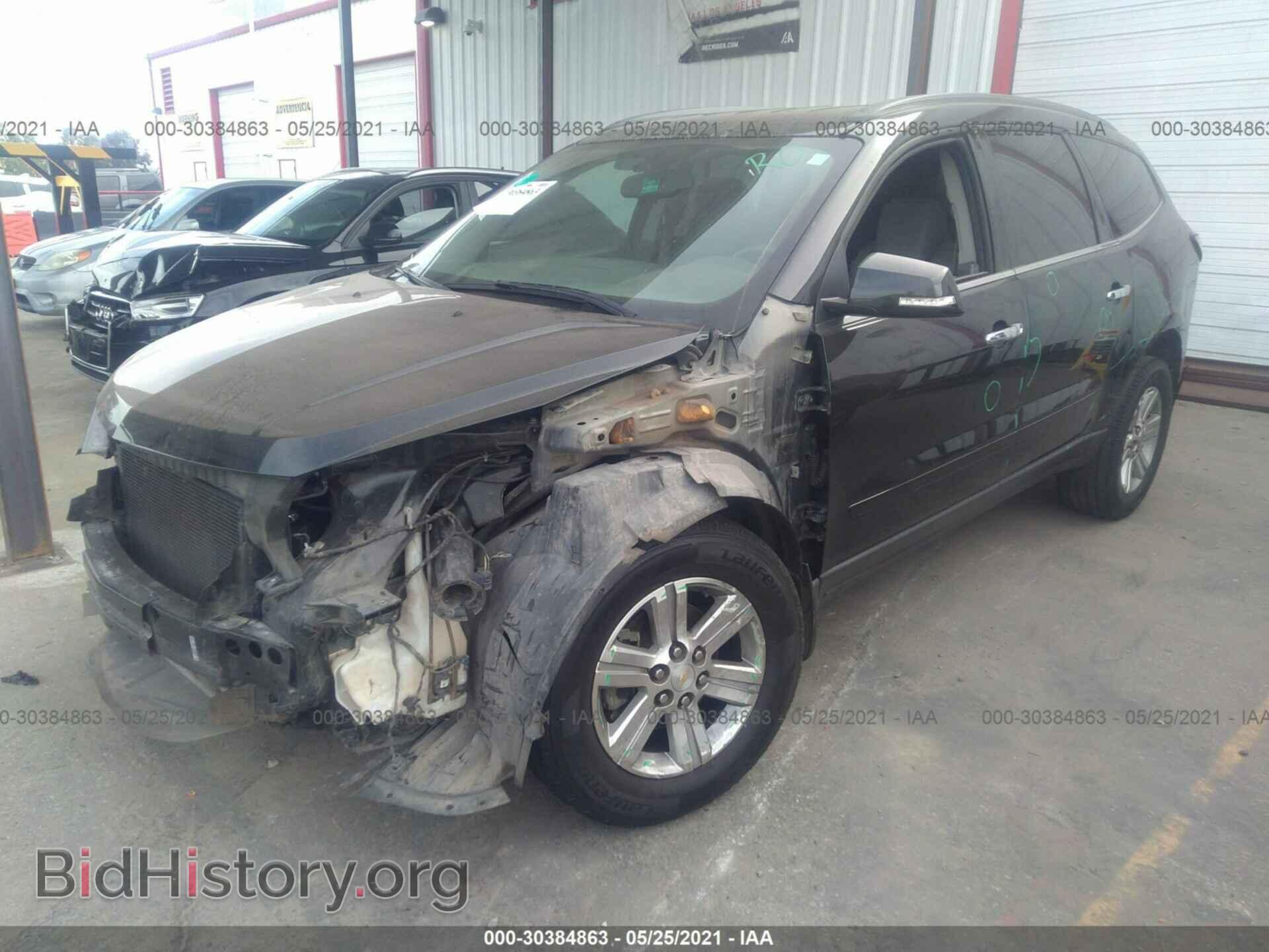 2014 CHEVROLET TRAVERSE - VIN: 1GNKRGKD5EJ323072 - Фото 2