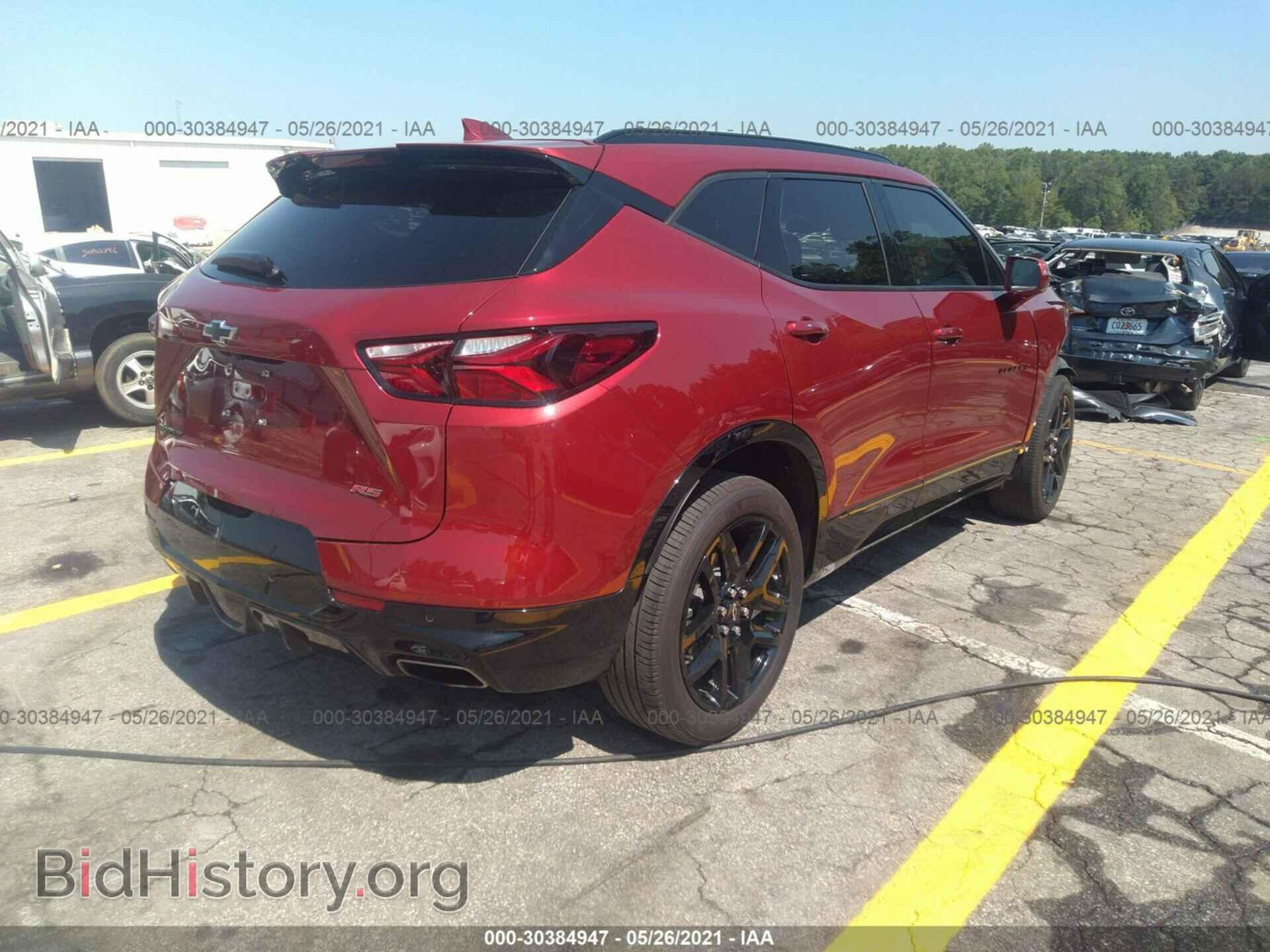 2020 CHEVROLET BLAZER - VIN: 3GNKBERS5LS646935 - Фото 4