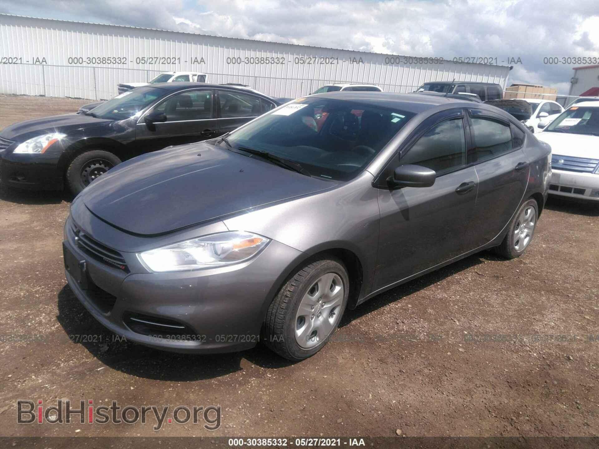 2013 DODGE DART - VIN: 1C3CDFAA3DD337728 - Фото 2