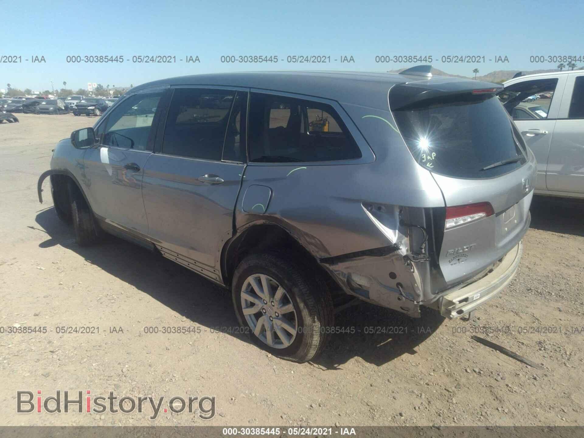 2019 HONDA PILOT - VIN: 5FNYF5H10KB024752 - Фото 3