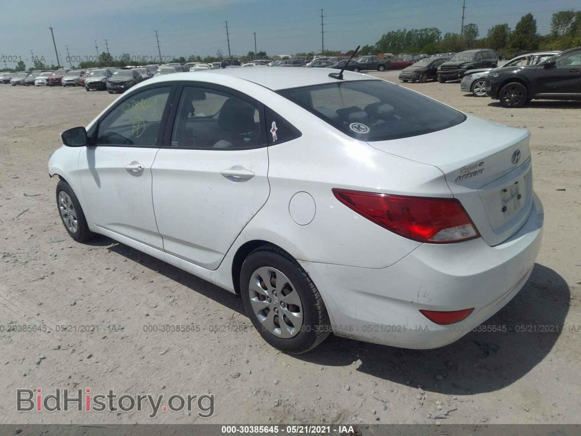 2015 HYUNDAI ACCENT - VIN: KMHCT4AE0FU918169 - Фото 3